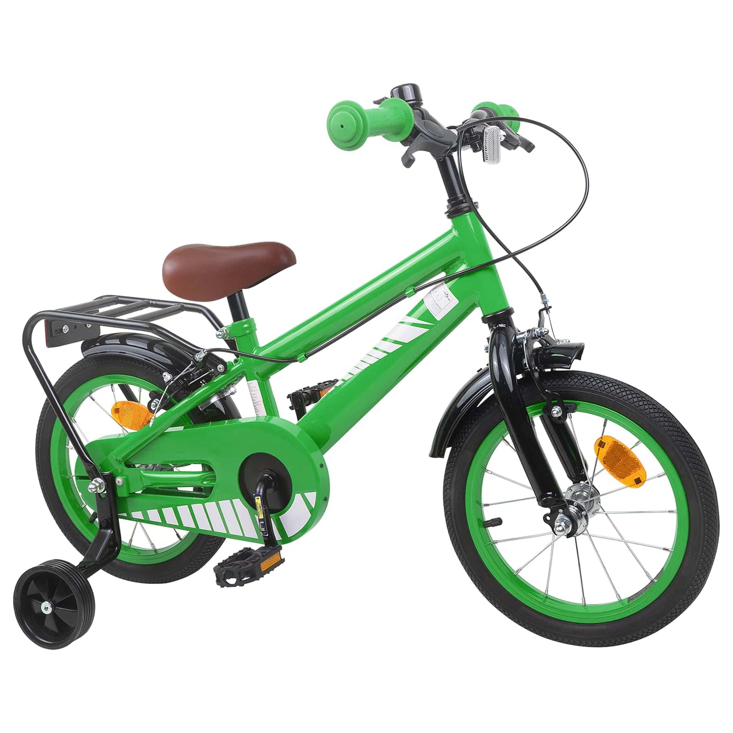 Kids Bike 14 Inches for 3-5 Years Old Green