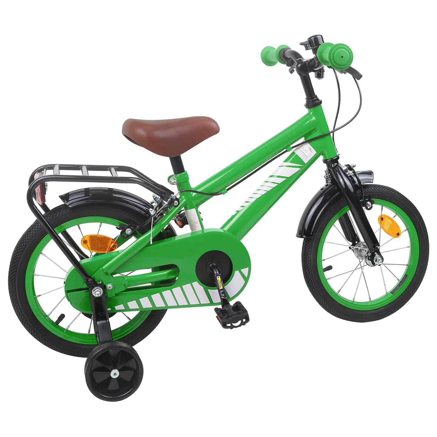 Kids Bike 14 Inches for 3-5 Years Old Green