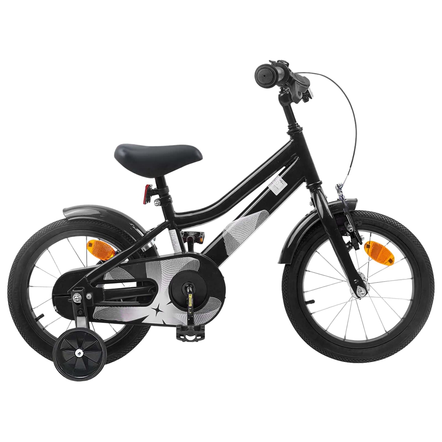 Kids Bike 16 Inches for 4-6 Years Old Black