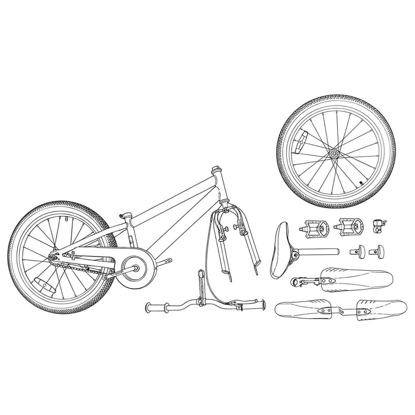 Kids Bike 20'' 6-Speed for 6-11 Years Old Green