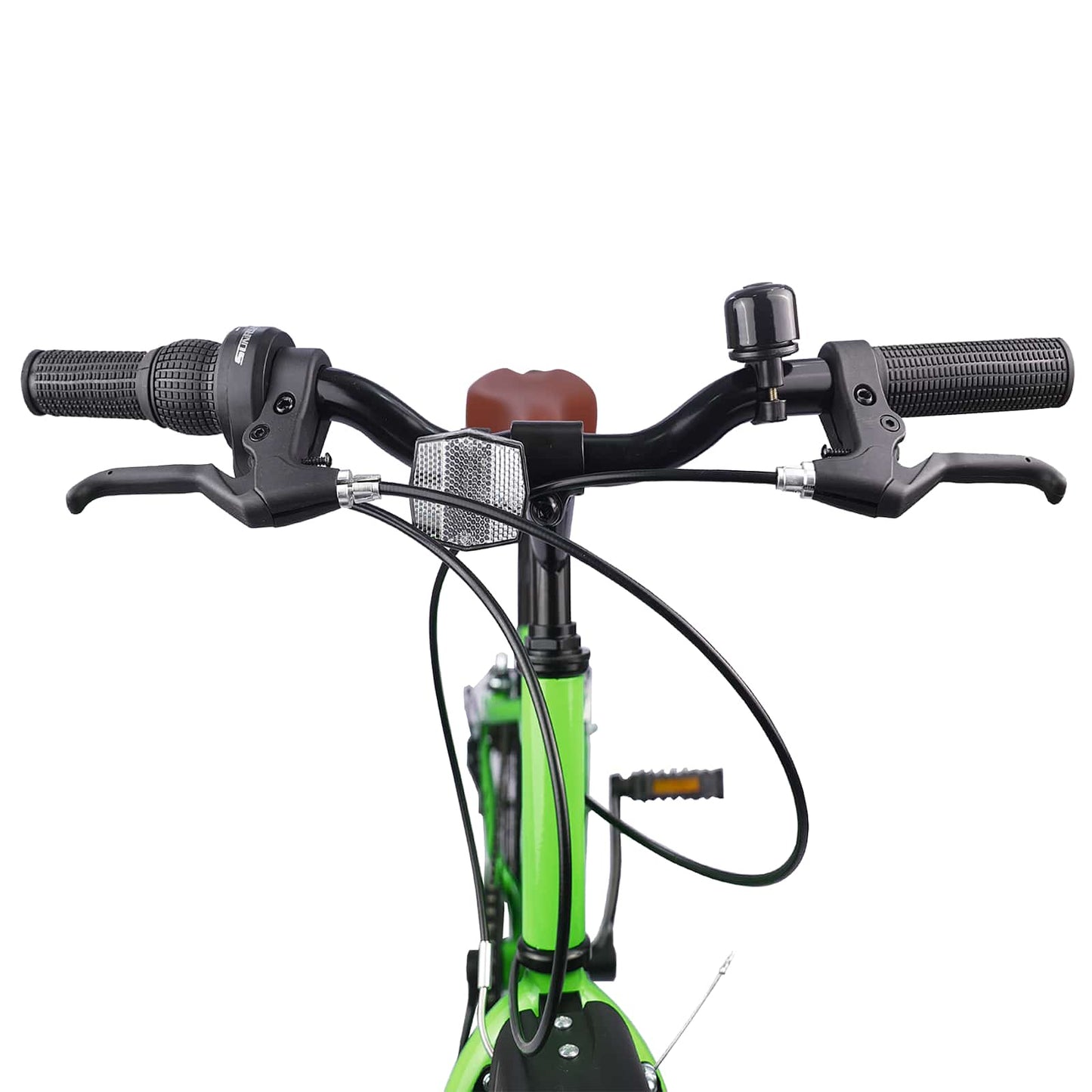 Kids Bike 24'' 6-Speed for 8-12 Years Old Green