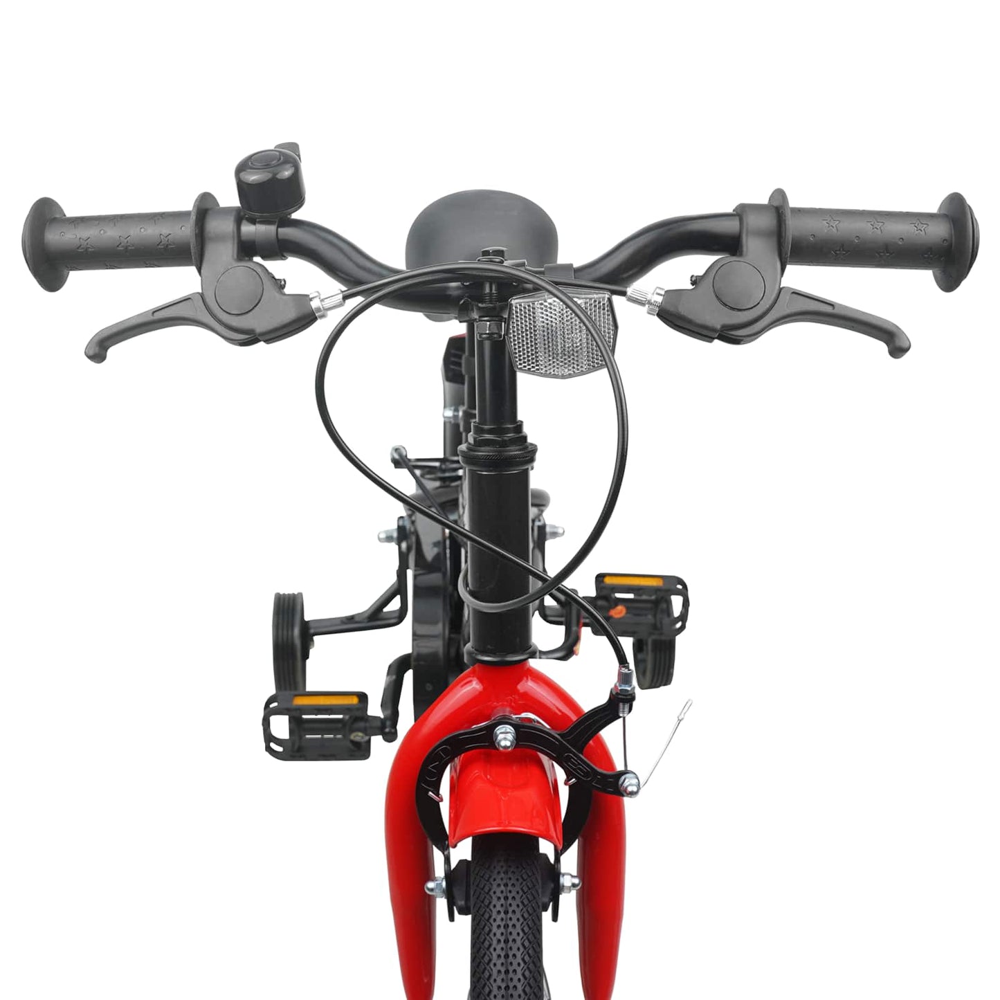 Kids Bike 16 Inches for 4-6 Years Old Black Red