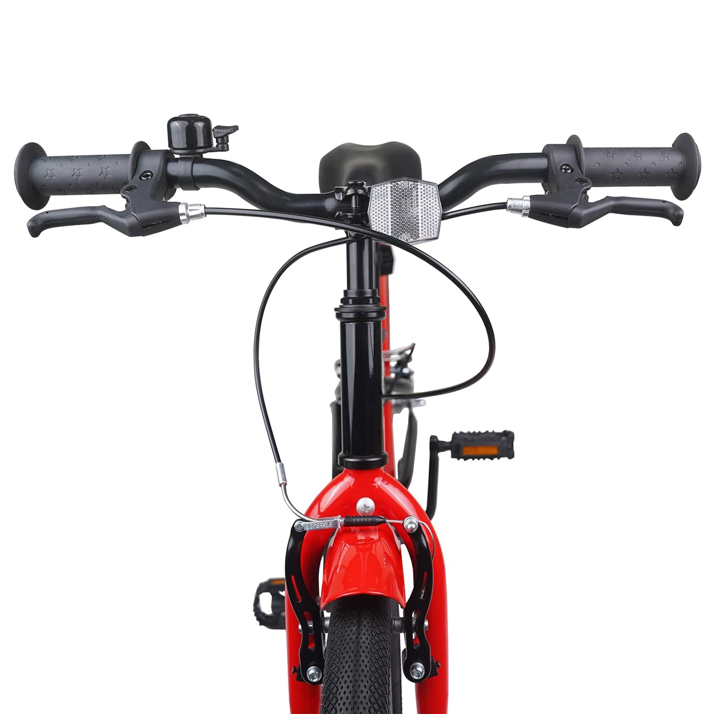 Kids Bike 20 Inches for 6-11 Years Old Black Red