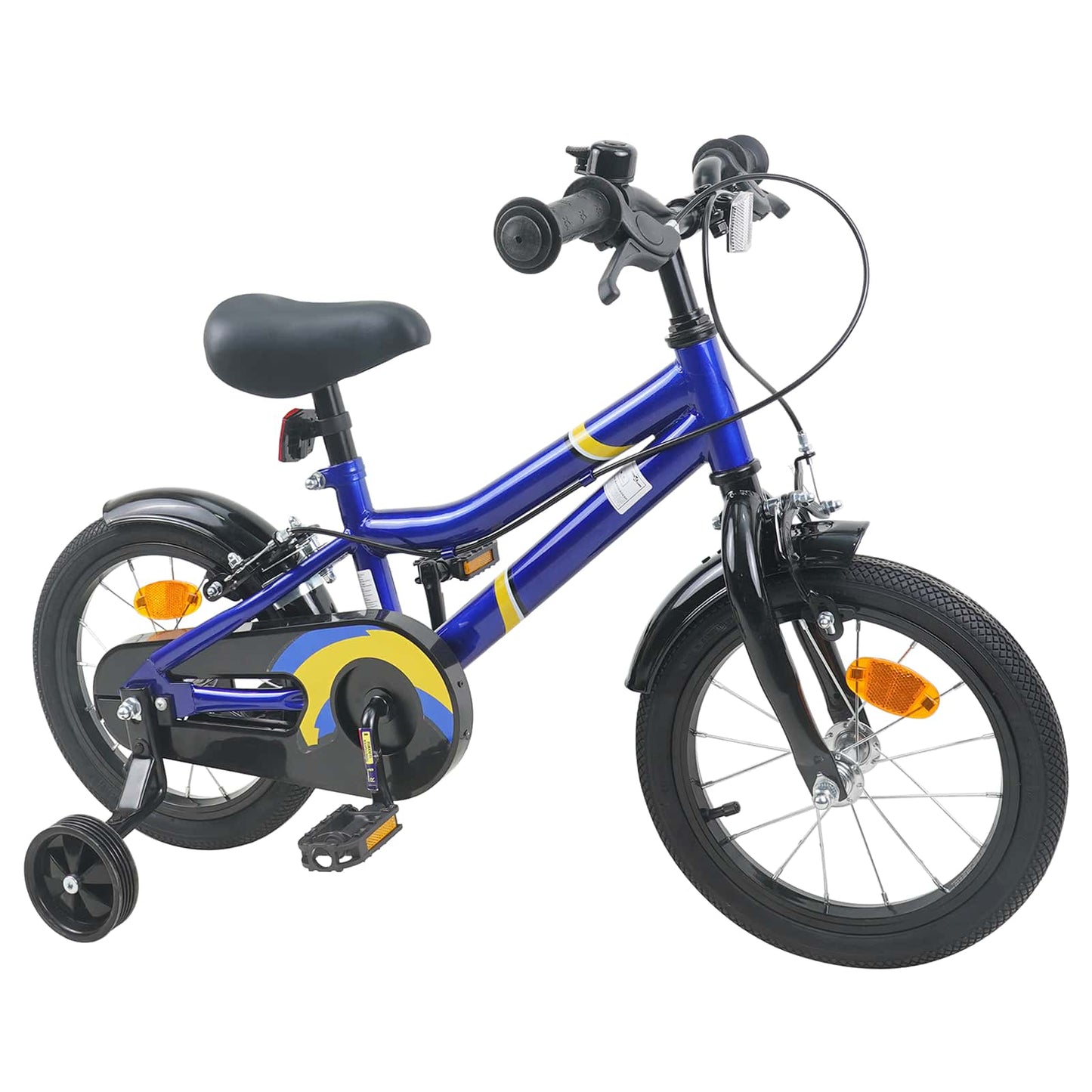 Kids Bike 14 Inches for 3-5 Years Old Blue White