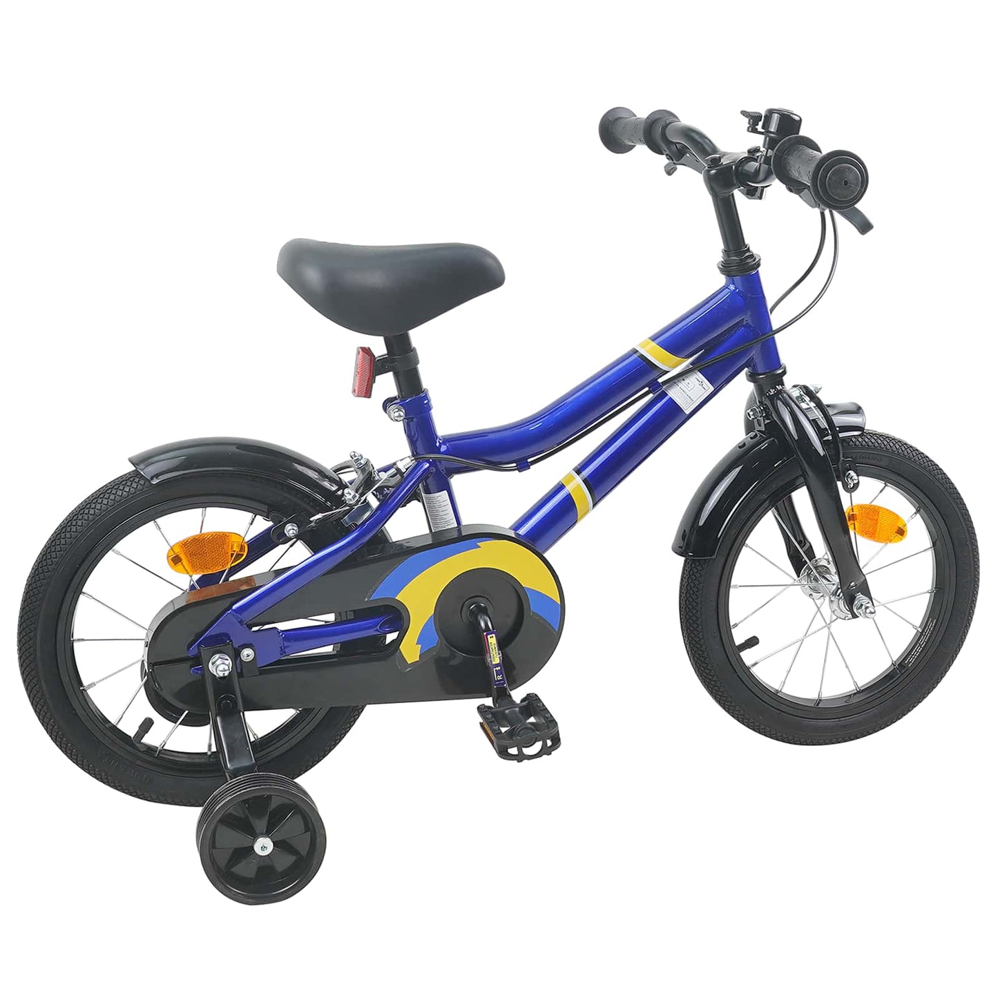 Kids Bike 14 Inches for 3-5 Years Old Blue White