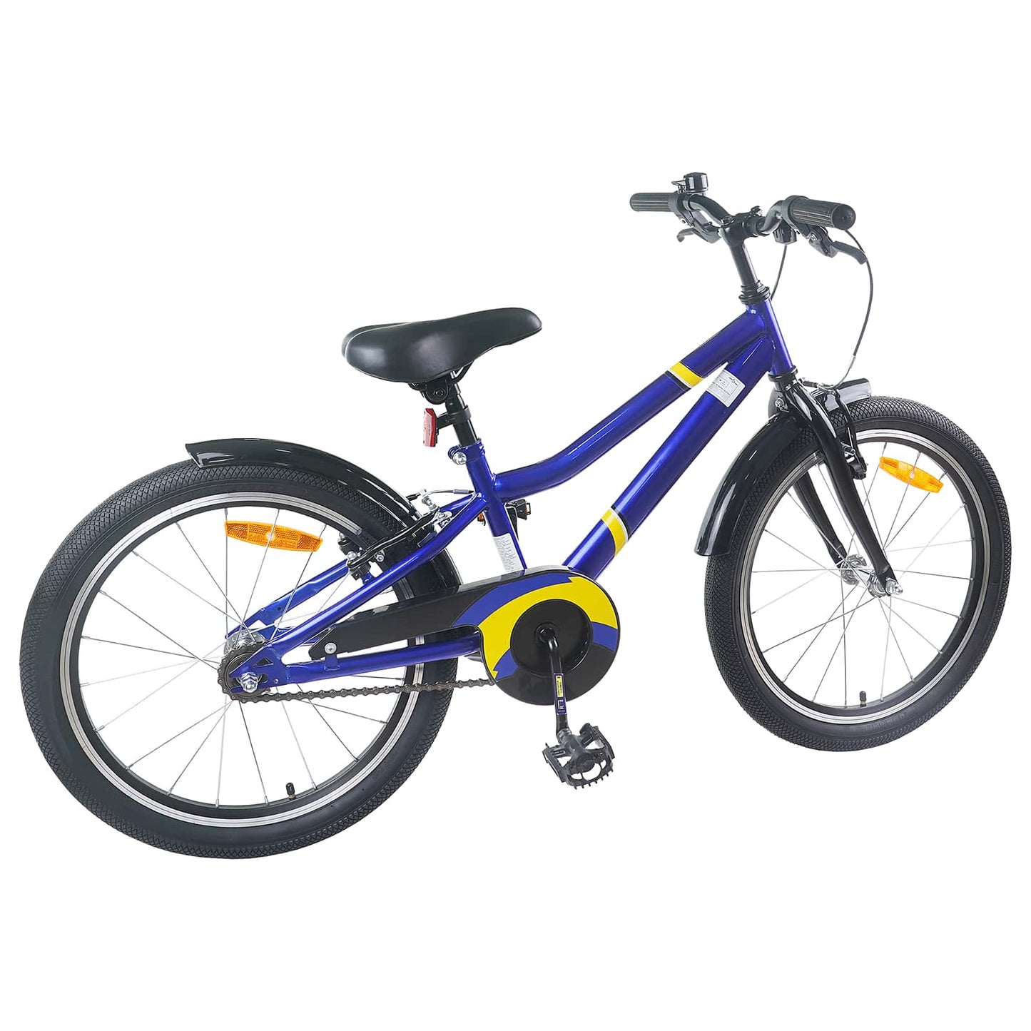 Kids Bike 20 Inches for 6-11 Years Old Blue Black