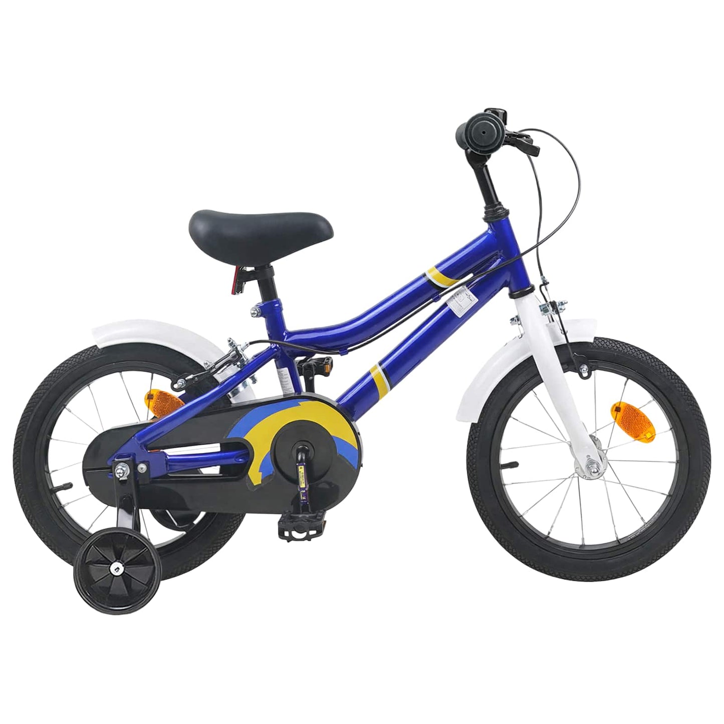 Kids Bike 14 Inches for 3-5 Years Old Blue White