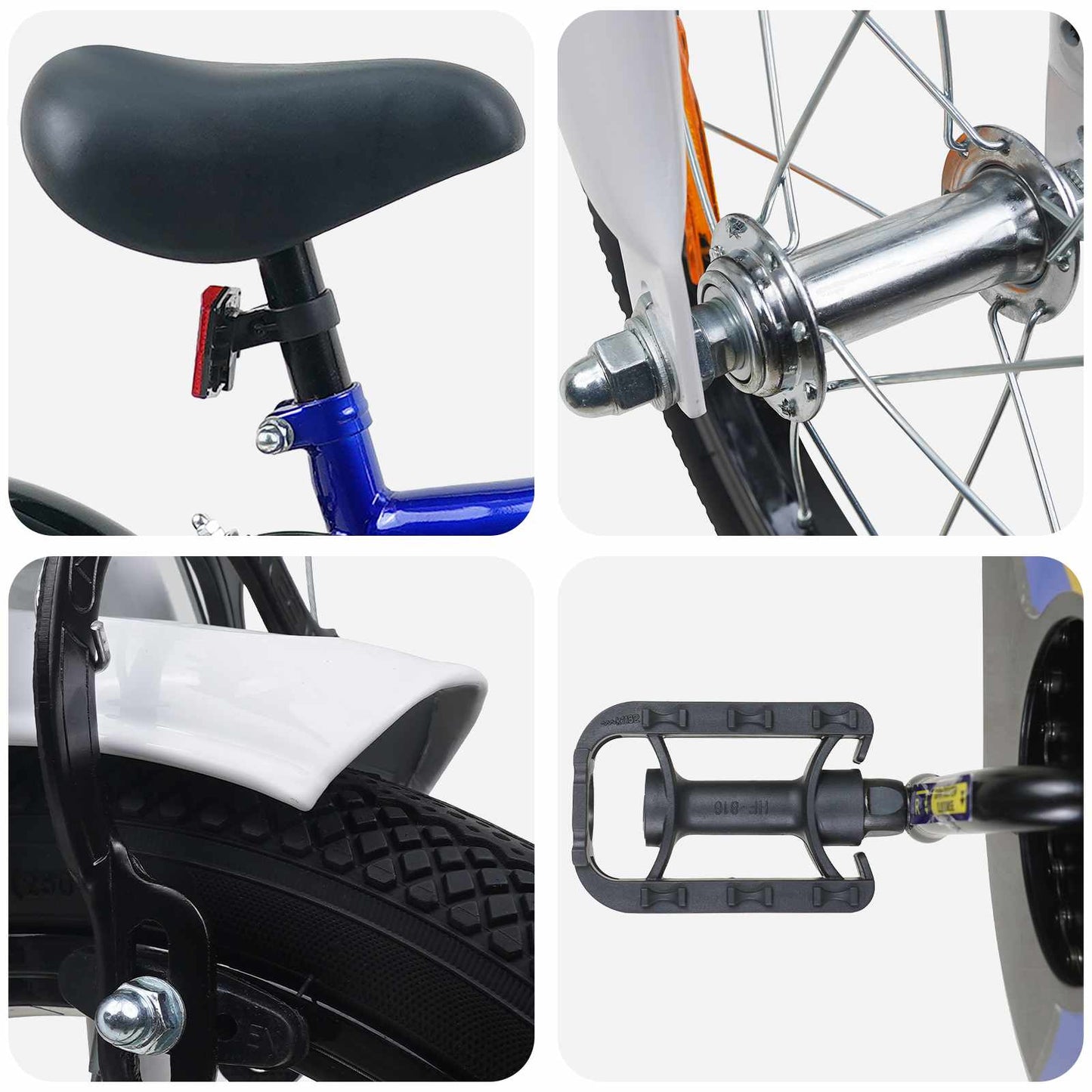 Kids Bike 16 Inches for 4-6 Years Old Blue White