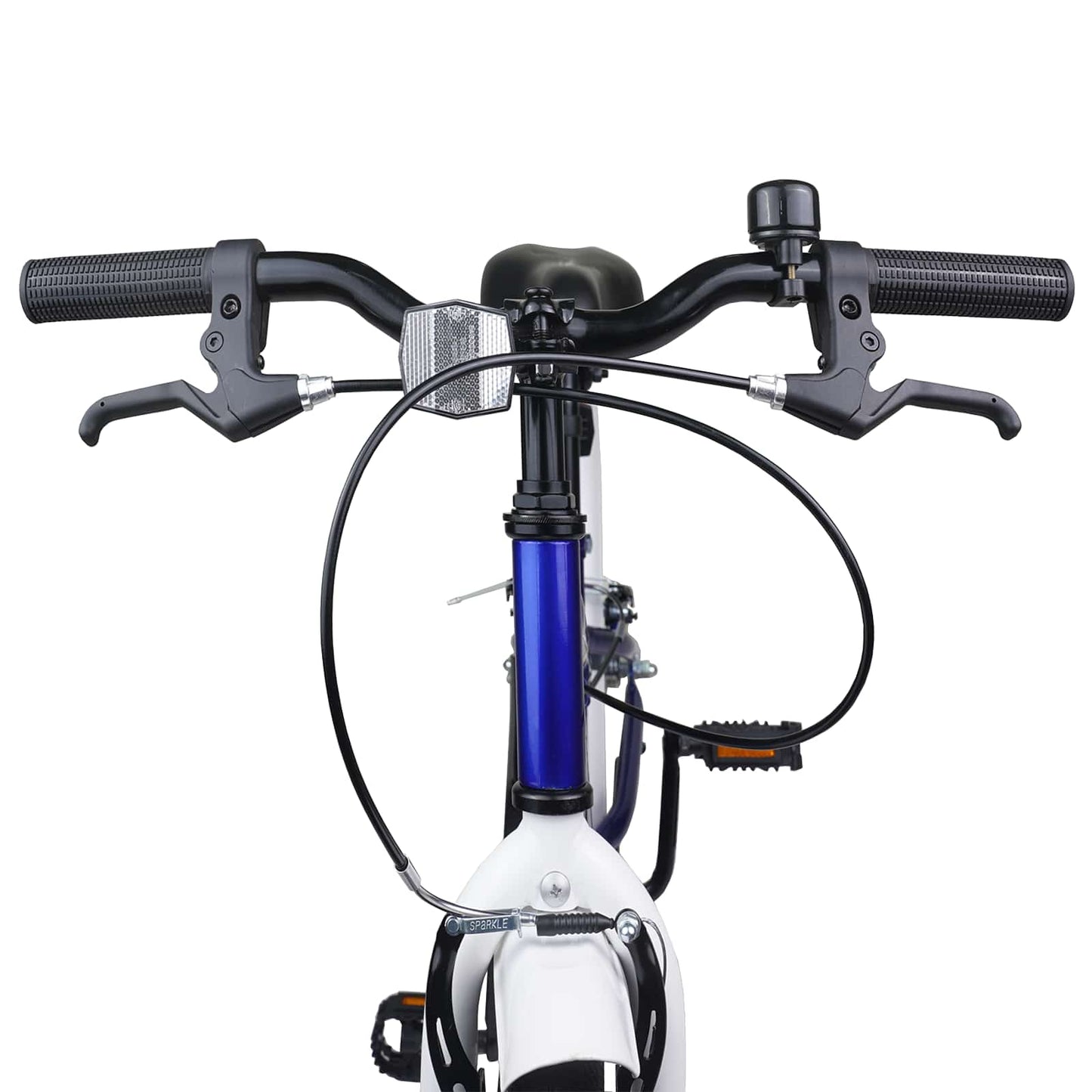 Kids Bike 22 Inches for 7-12 Years Old Blue White