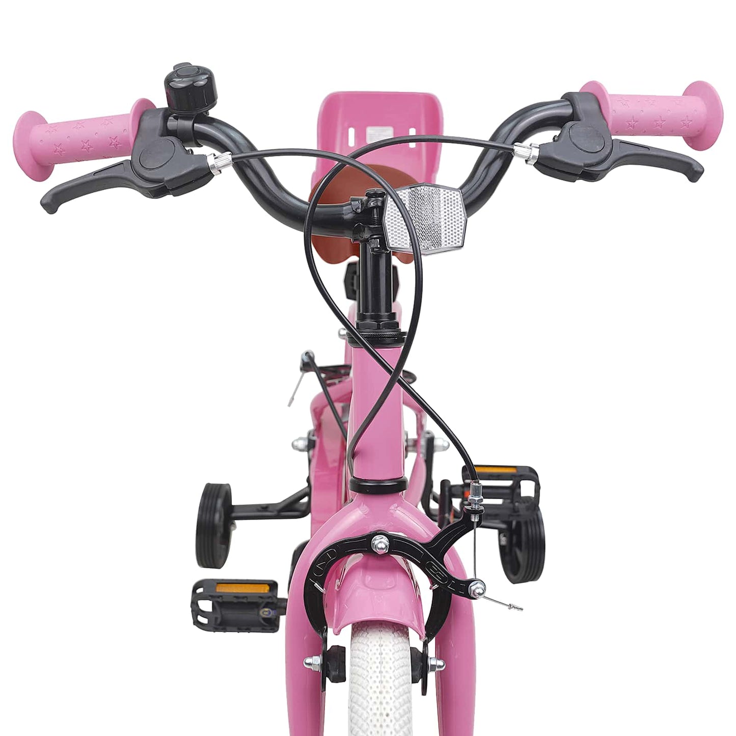 Kids Bike 12 Inches for 2-4 Years Old Light Pink