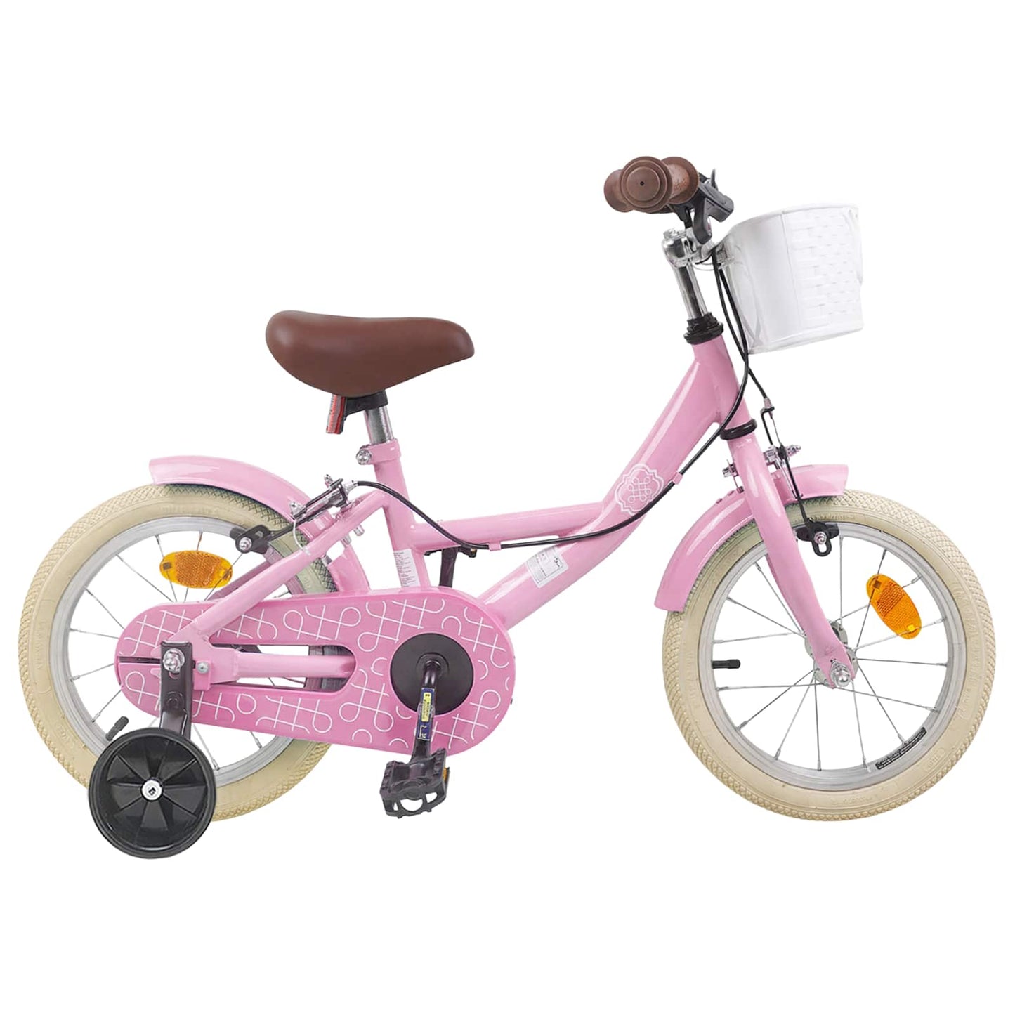 Kids Bike 12 Inches for 2-4 Years Old Light Pink
