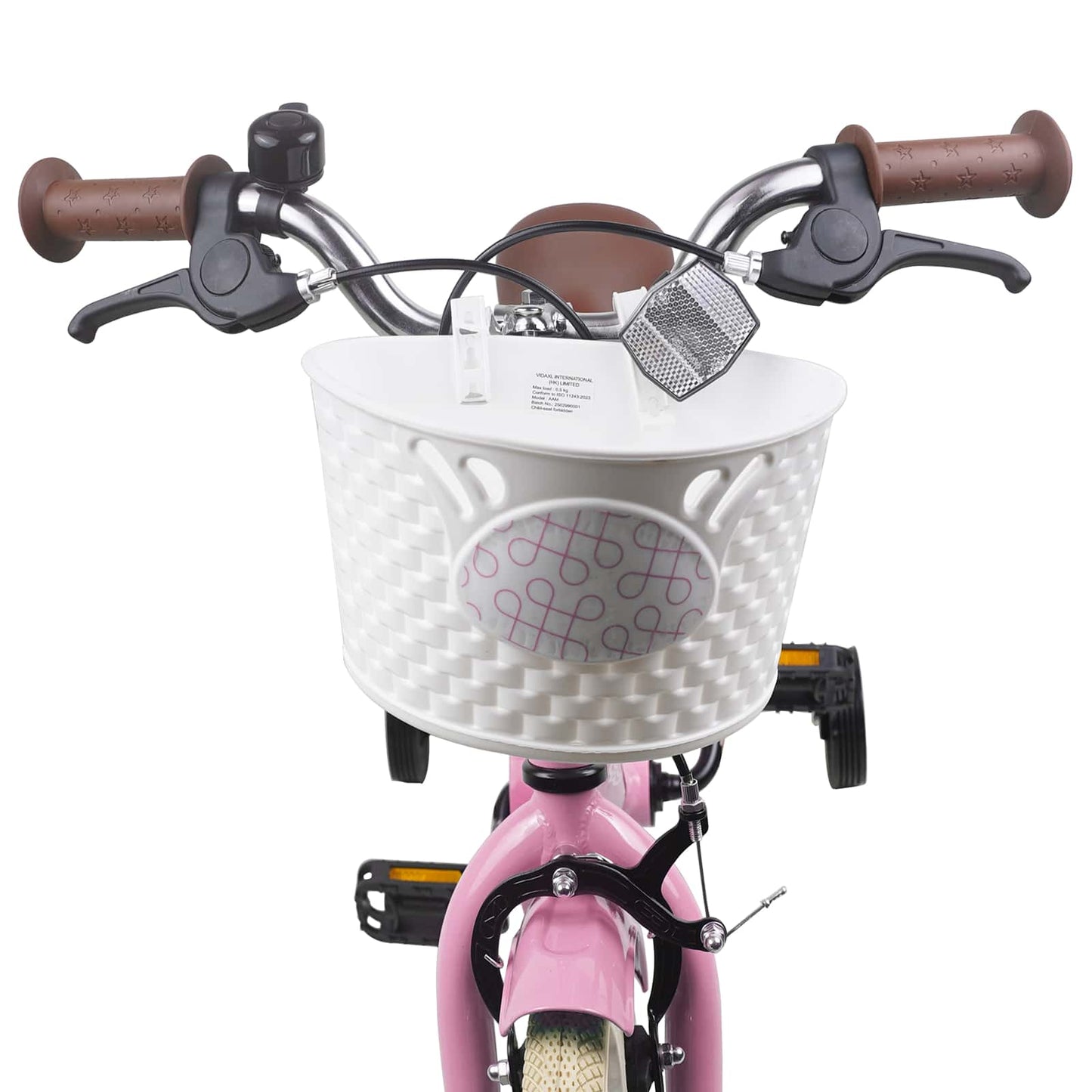 Kids Bike 16 Inches for 4-6 Years Old Light Pink