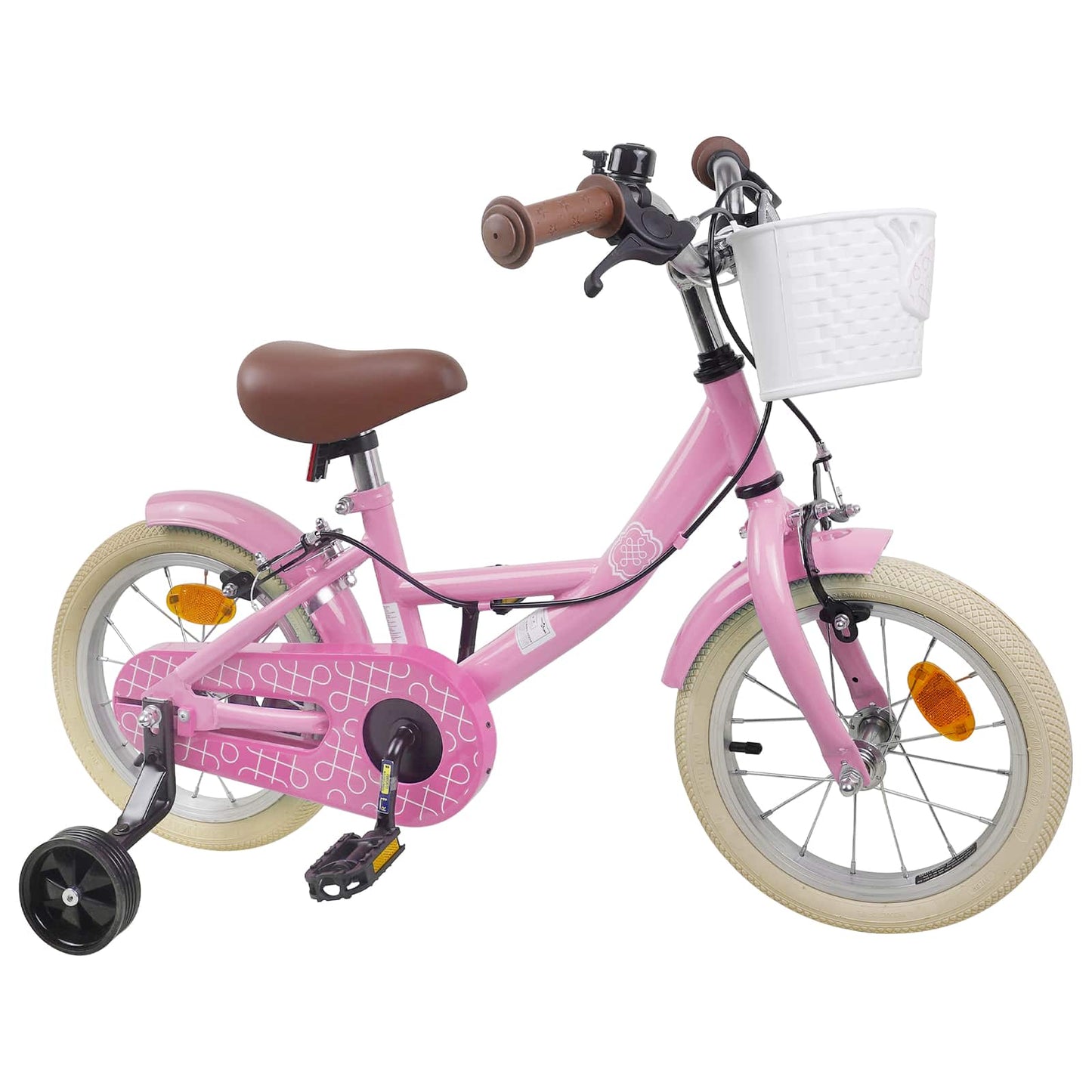 Kids Bike 16 Inches for 4-6 Years Old Light Pink
