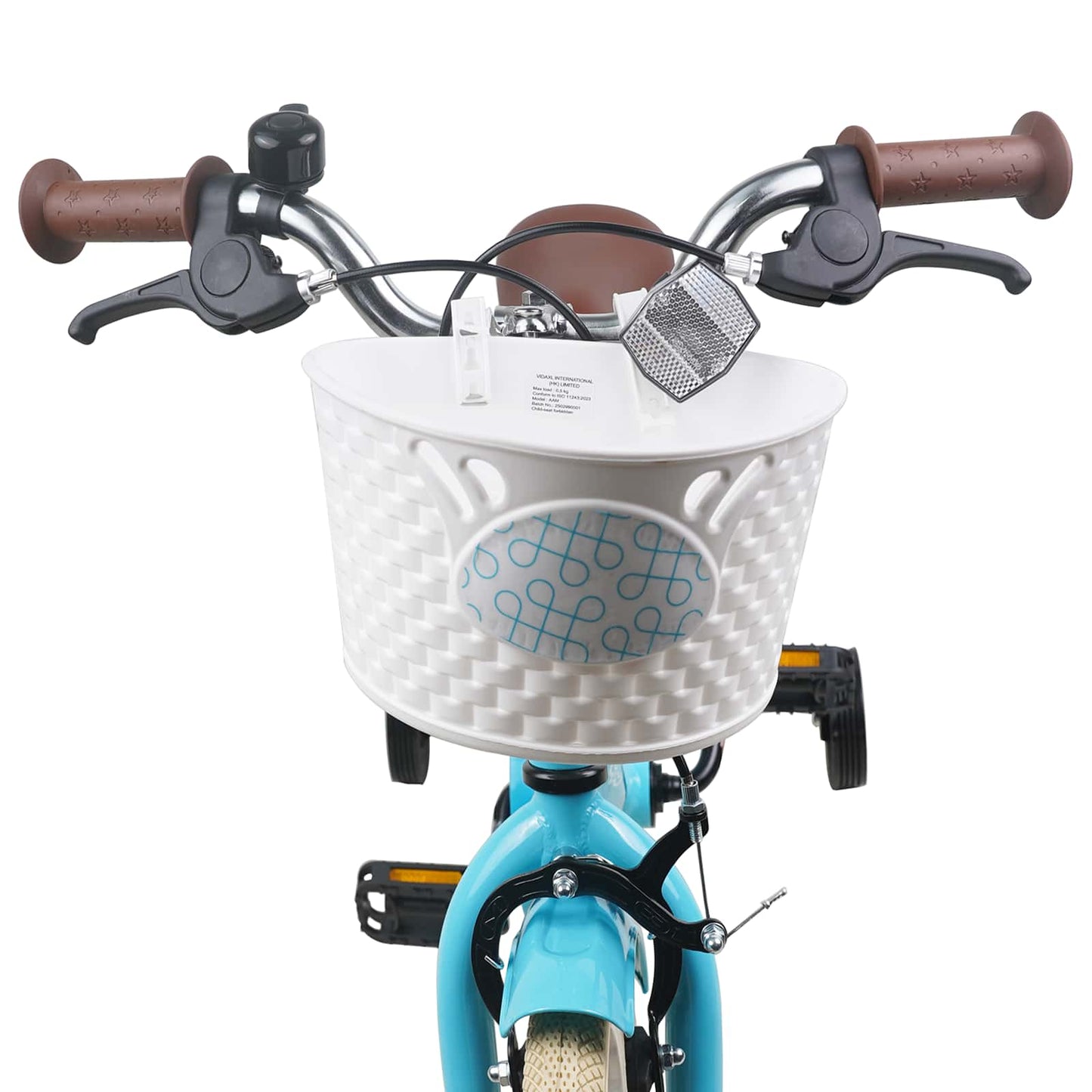 Kids Bike 14 Inches for 3-5 Years Old Light Blue