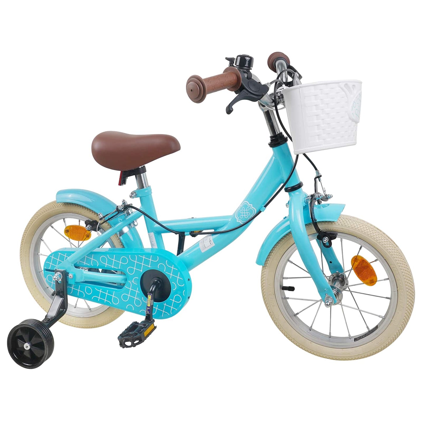 Kids Bike 14 Inches for 3-5 Years Old Light Blue