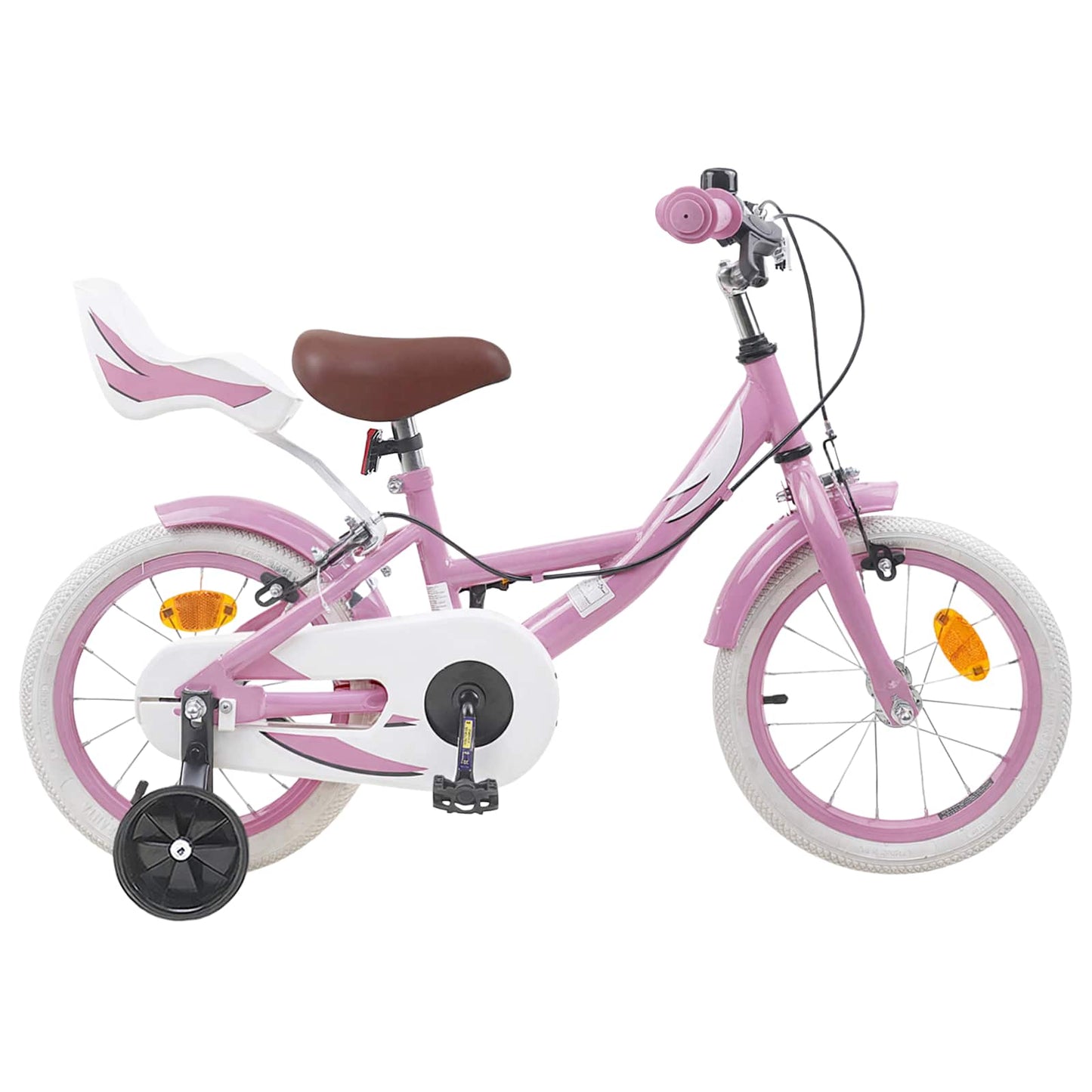Kids Bike 16 Inches for 4-6 Years Old Light Pink