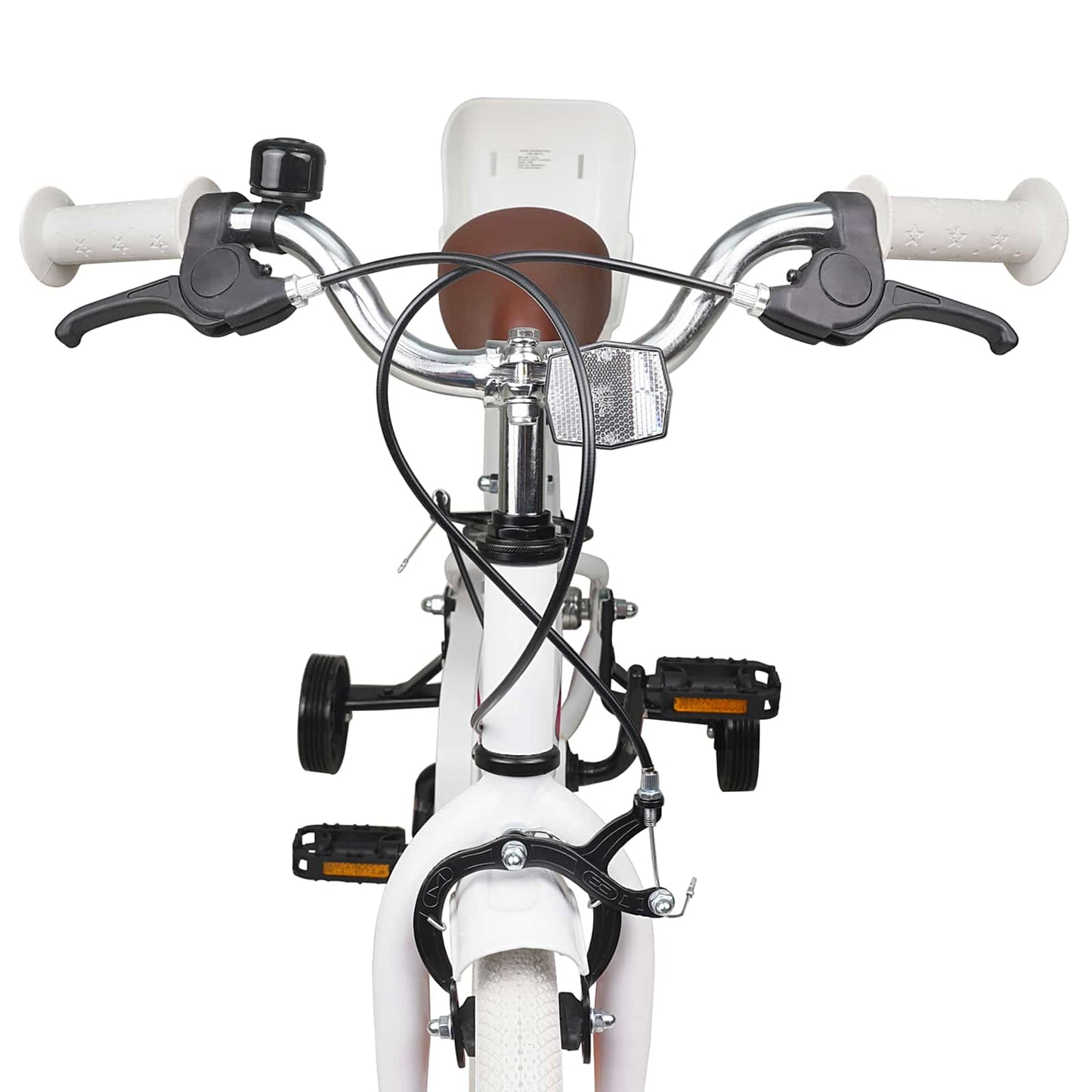 Kids Bike 14 Inches for 3-5 Years Old White