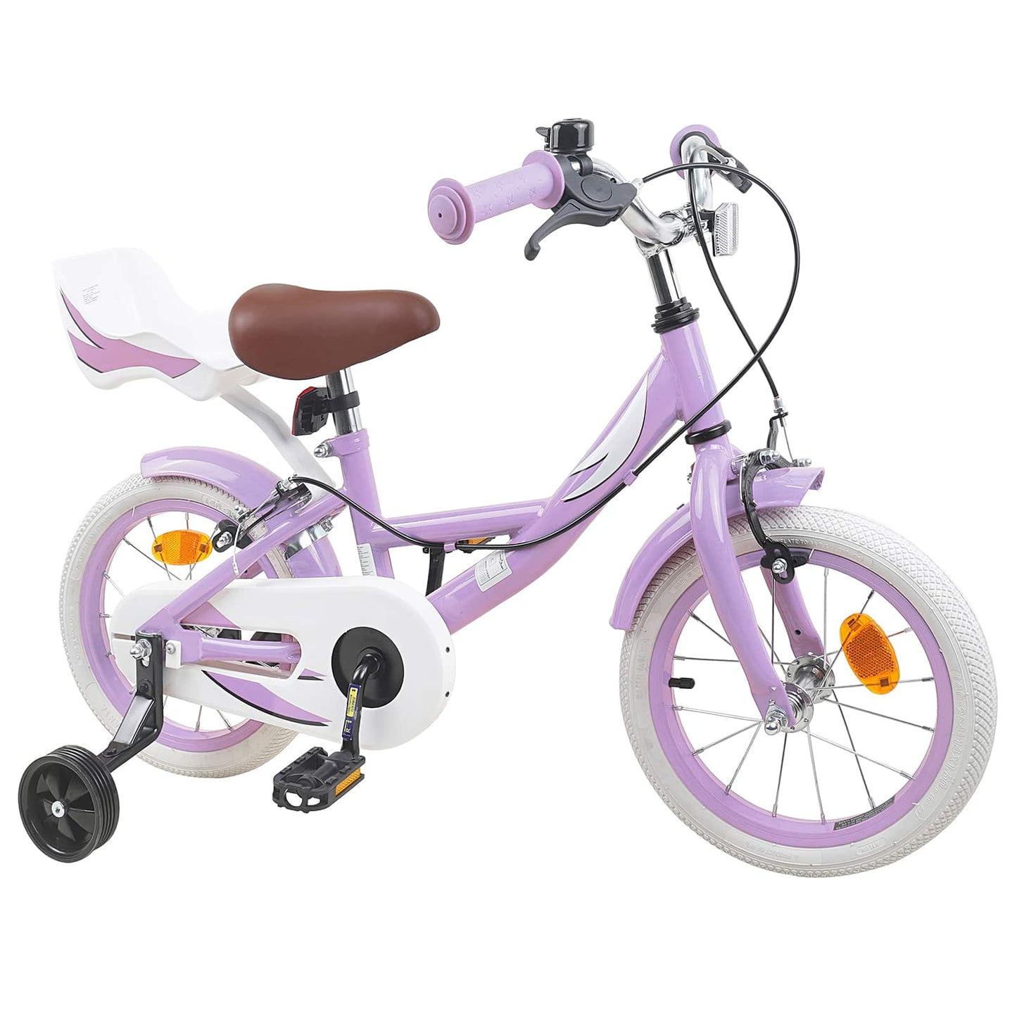 Kids Bike 16 Inches for 4-6 Years Old Purple
