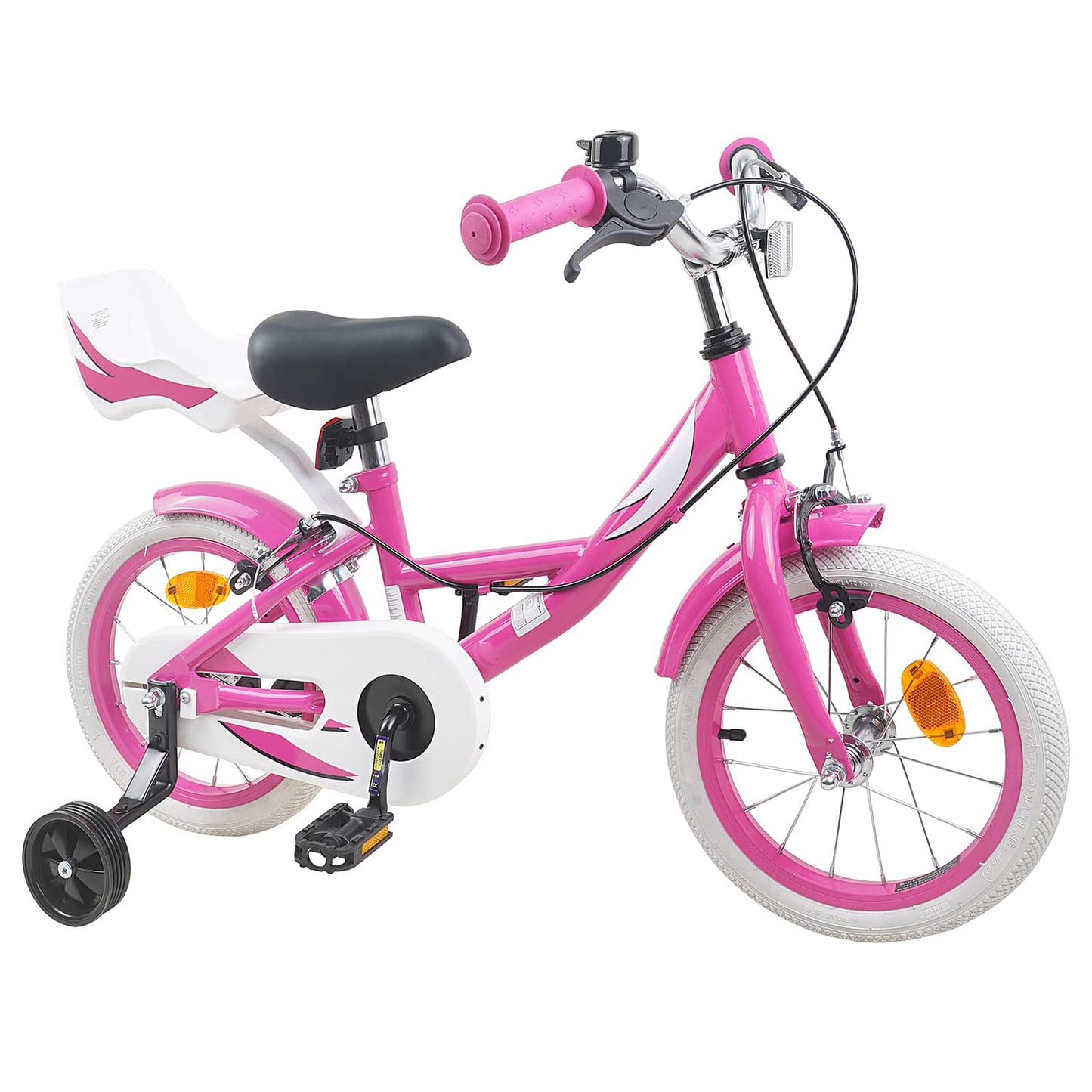 Kids Bike 12 Inches for 2-4 Years Old Pink