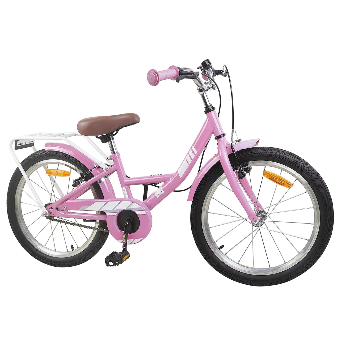 Kids Bike 18 Inches for 5-7 Years Old Light Pink