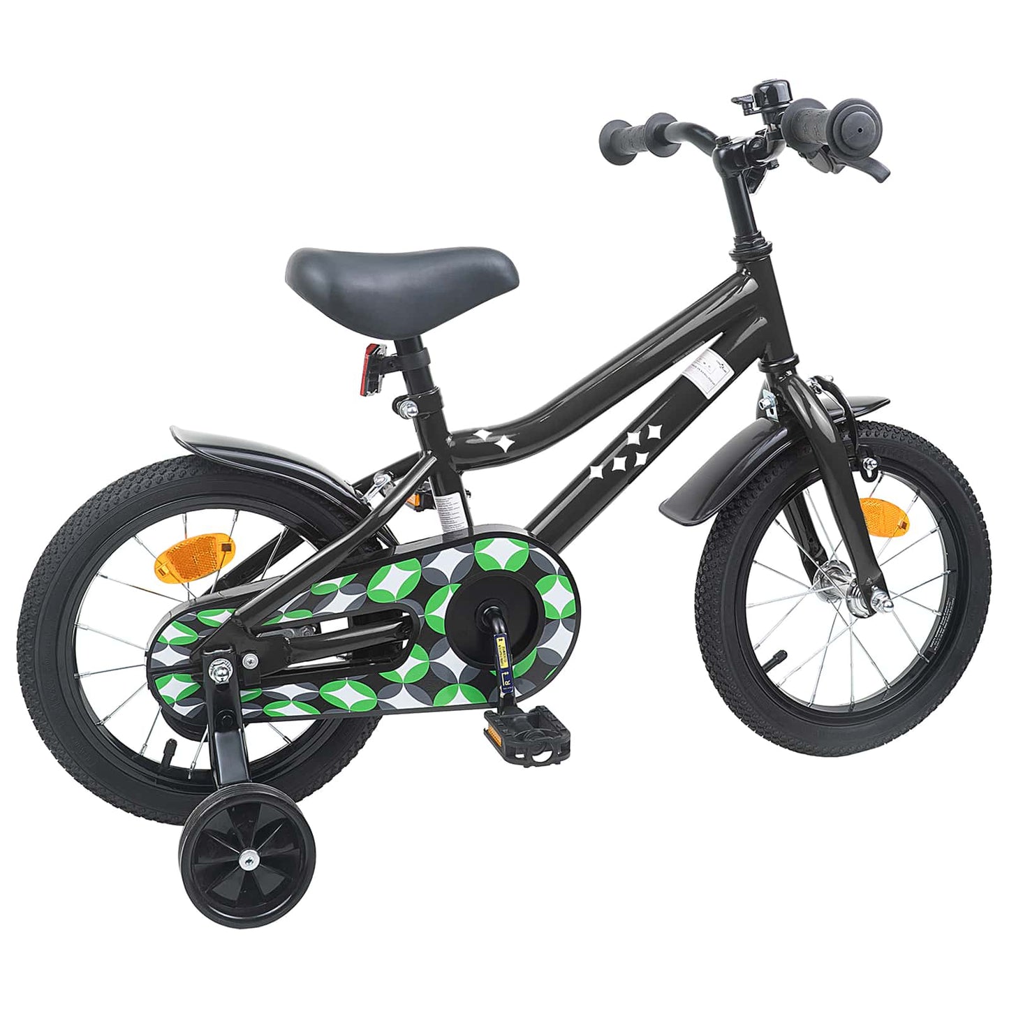 Kids Bike 12 Inches for 2-4 Years Old Black