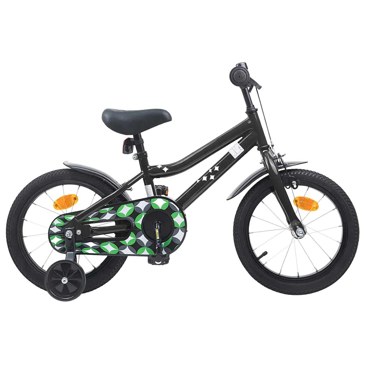 Kids Bike 12 Inches for 2-4 Years Old Black