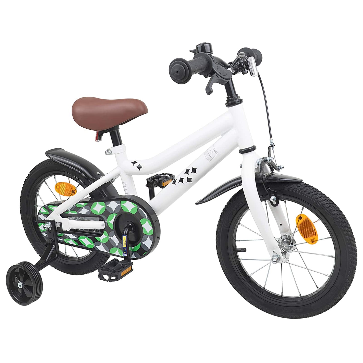 Kids Bike 12 Inches for 2-4 Years Old White