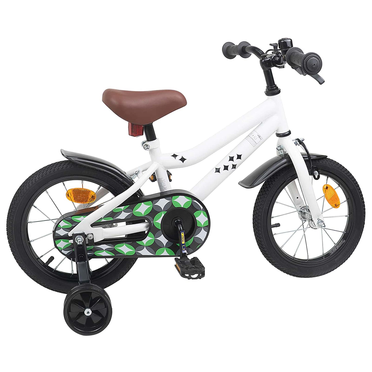 Kids Bike 16 Inches for 4-6 Years Old White