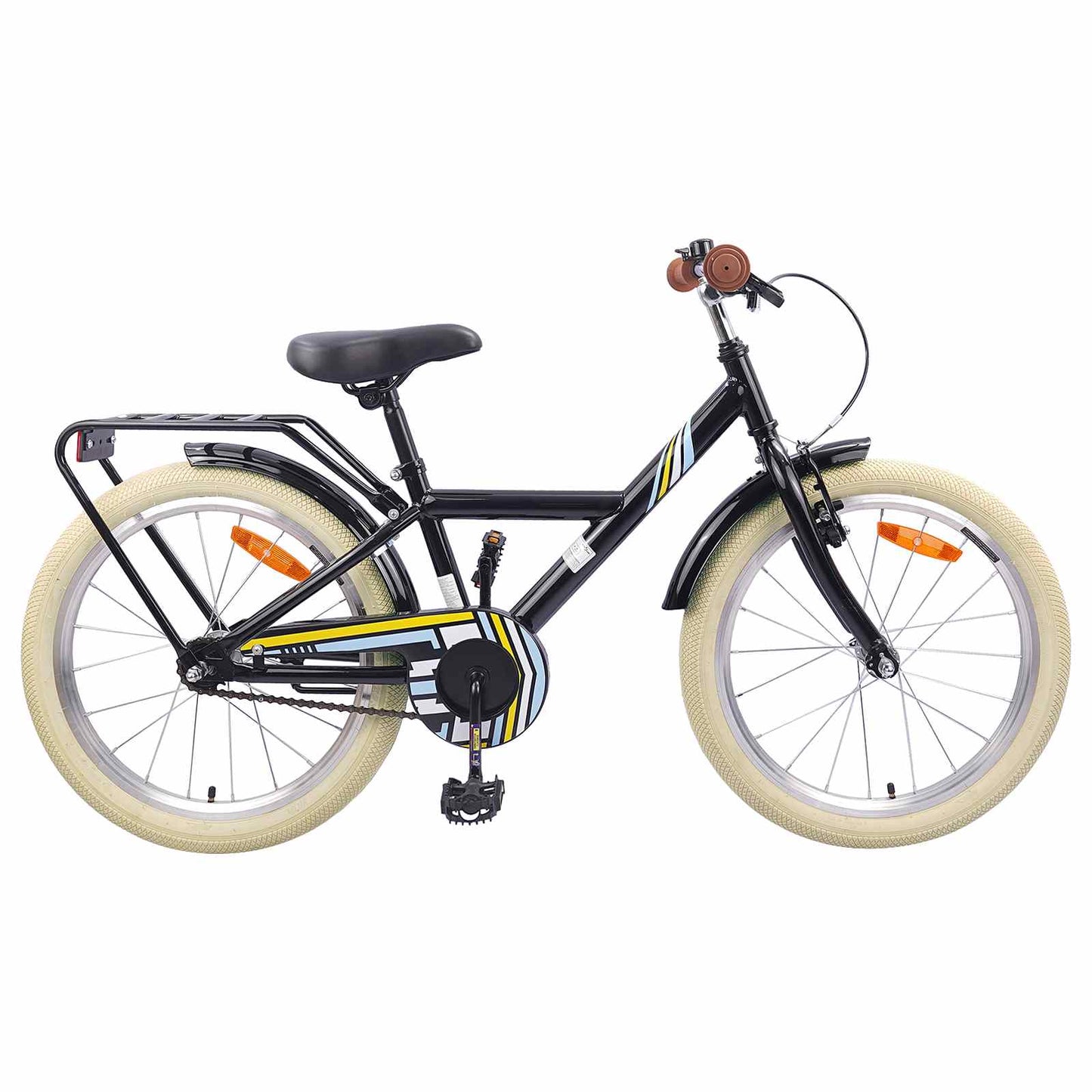 Kids Bike 20 Inches for 6-11 Years Old Black