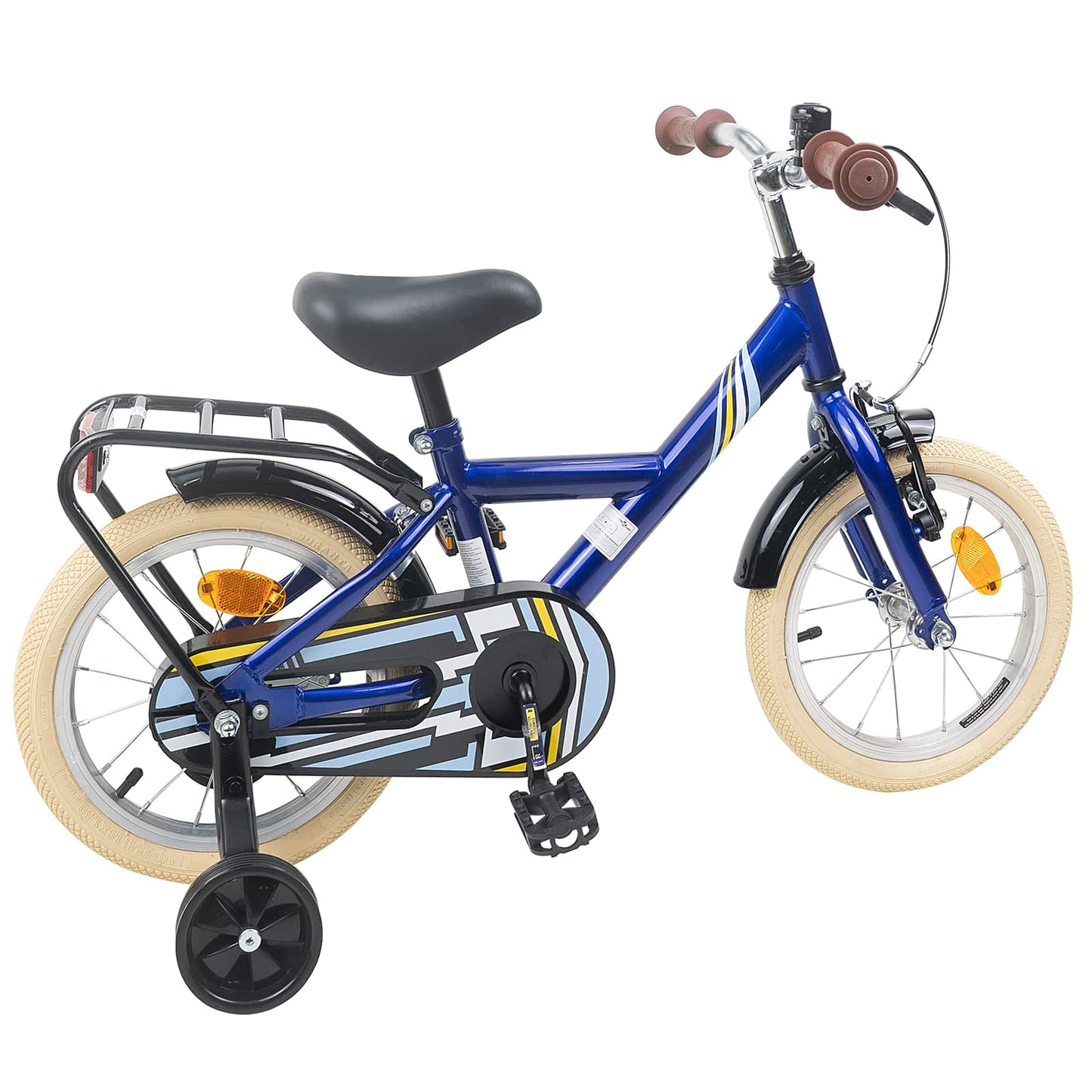 Kids Bike 12 Inches for 2-4 Years Old Dark Blue