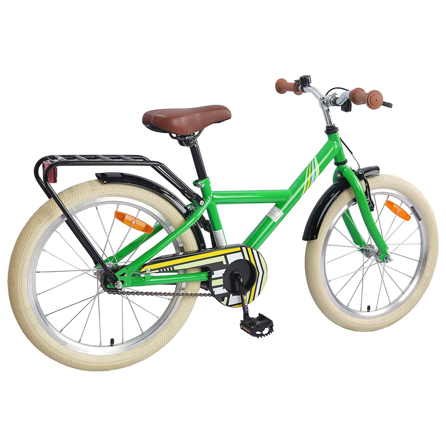 Kids Bike 20 Inches for 6-11 Years Old Green