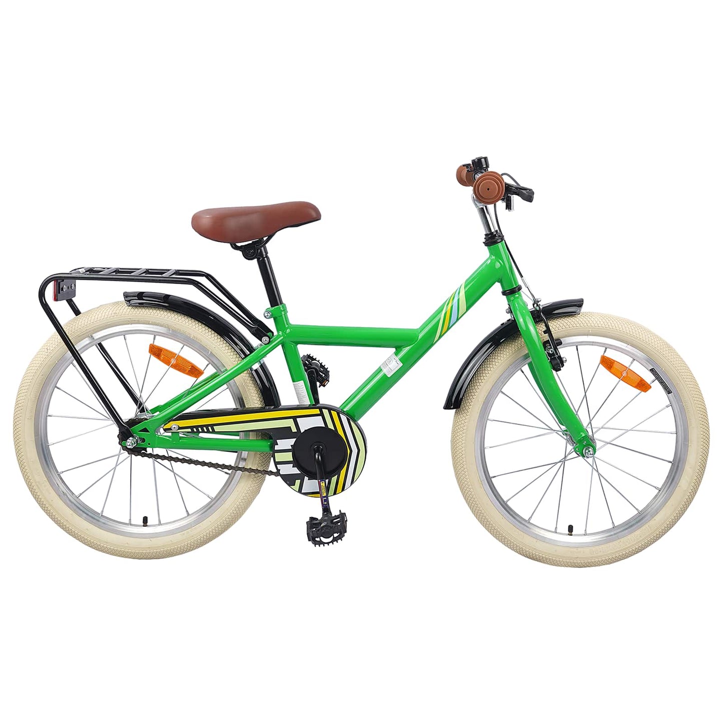 Kids Bike 24 Inches for 8-12 Years Old Green