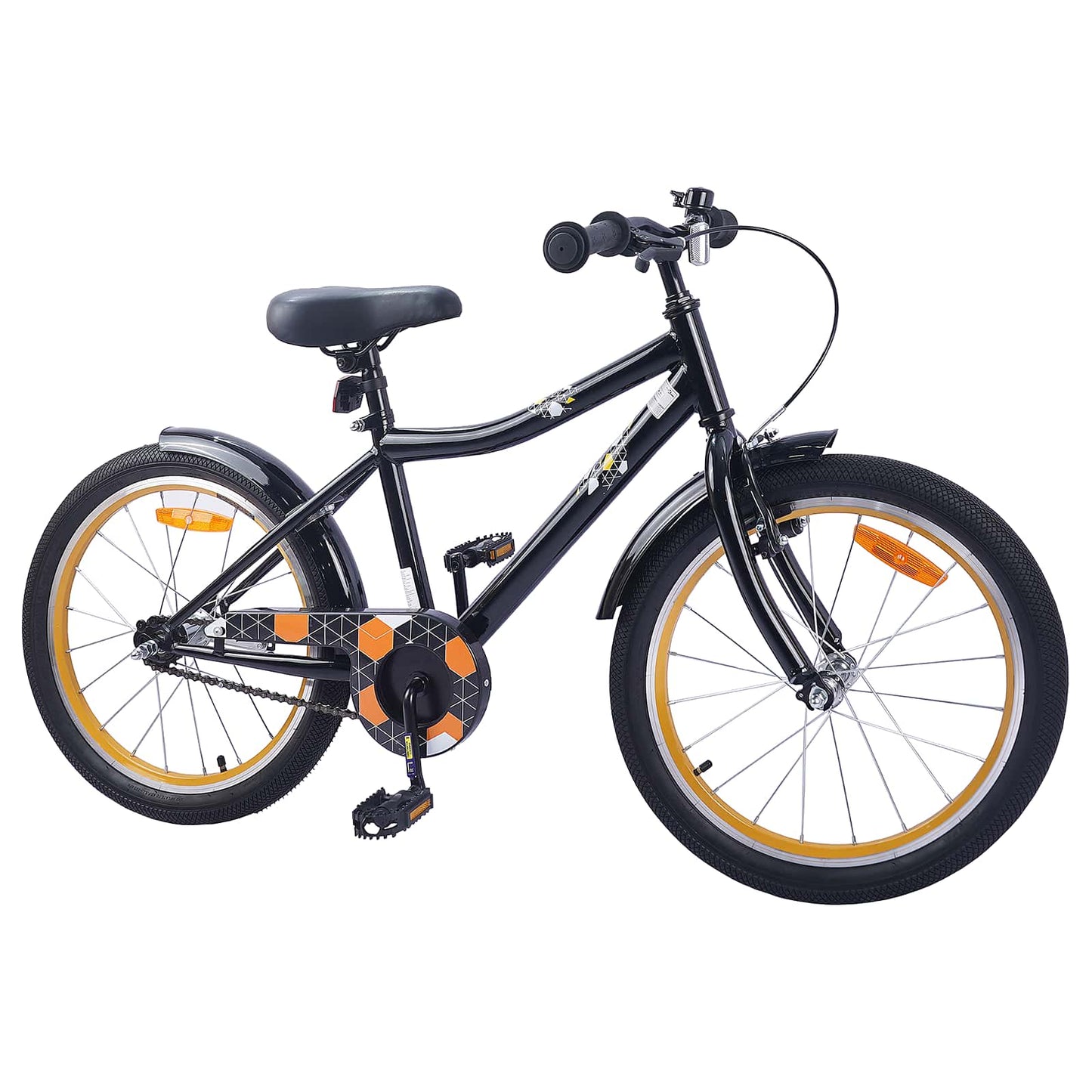 Kids Bike 18 Inches for 5-7 Years Old Black