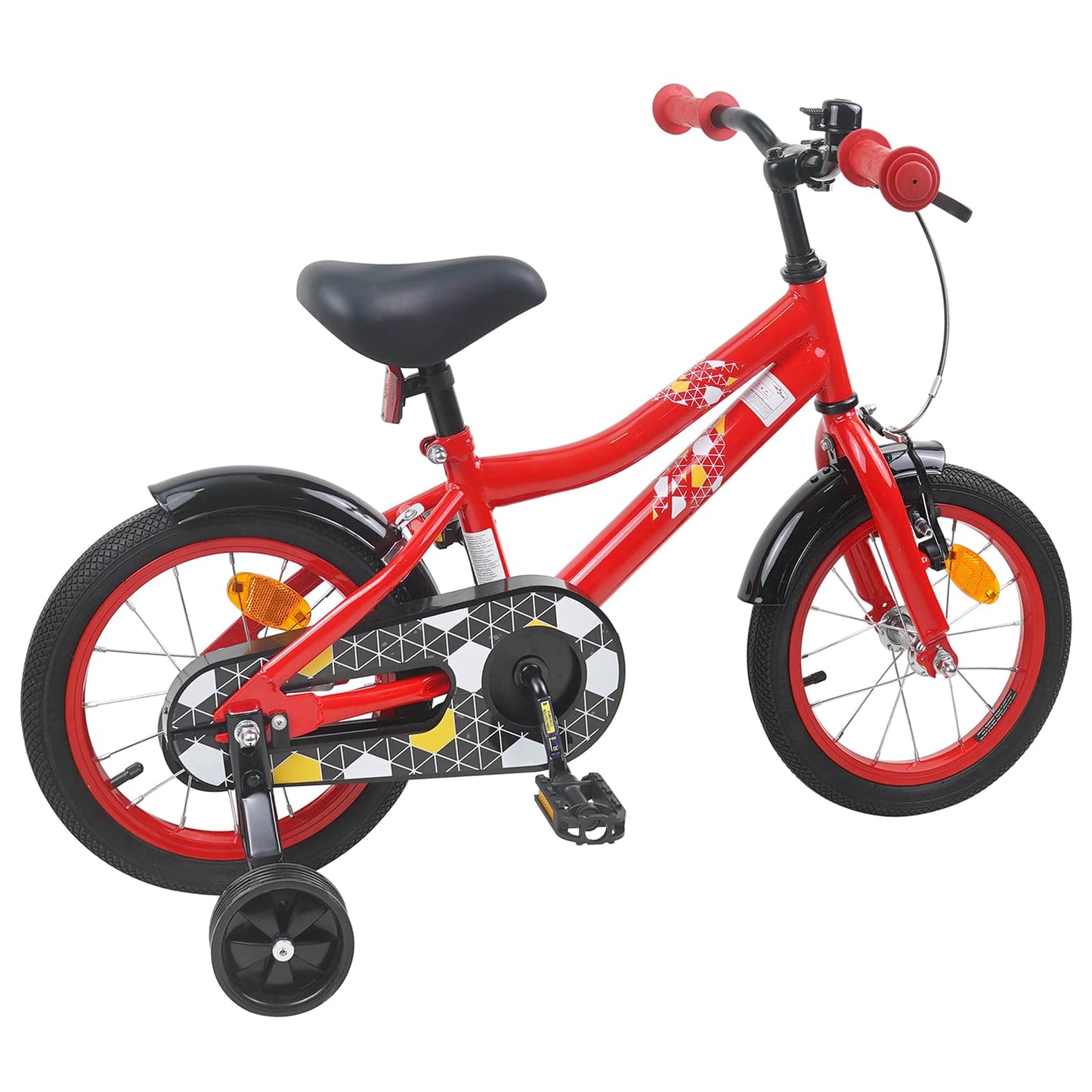 Kids Bike 14 Inches for 3-5 Years Old Red