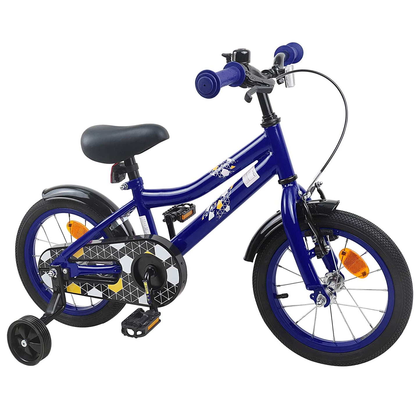 Kids Bike 12 Inches for 2-4 Years Old Dark Blue