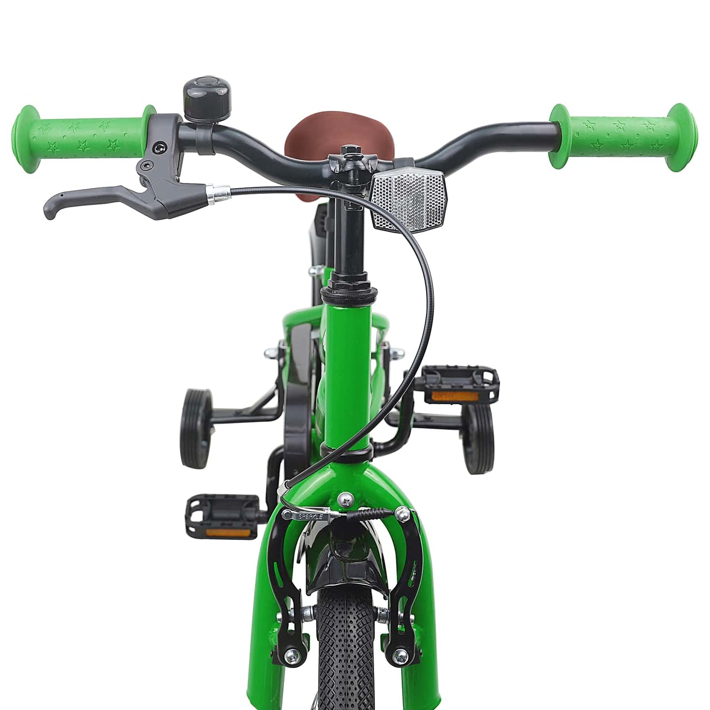 Kids Bike 12 Inches for 2-4 Years Old Green