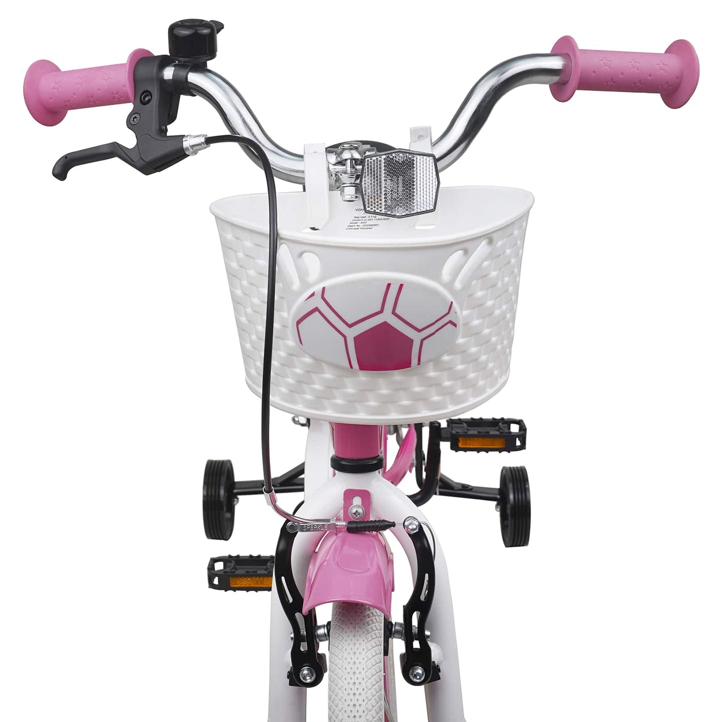 Kids Bike 16 Inches for 4-6 Years Old Light Pink