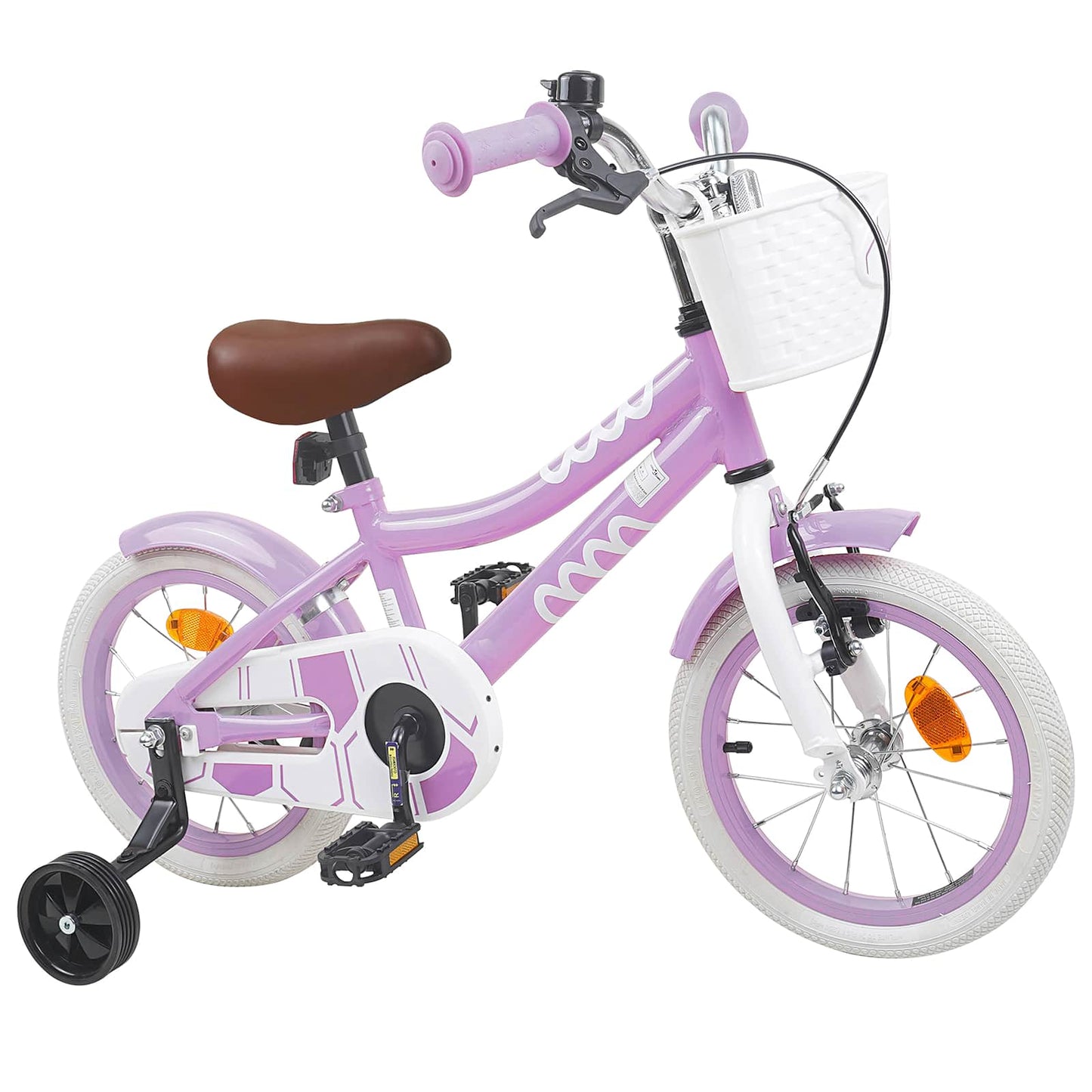 Kids Bike 16 Inches for 4-6 Years Old Purple