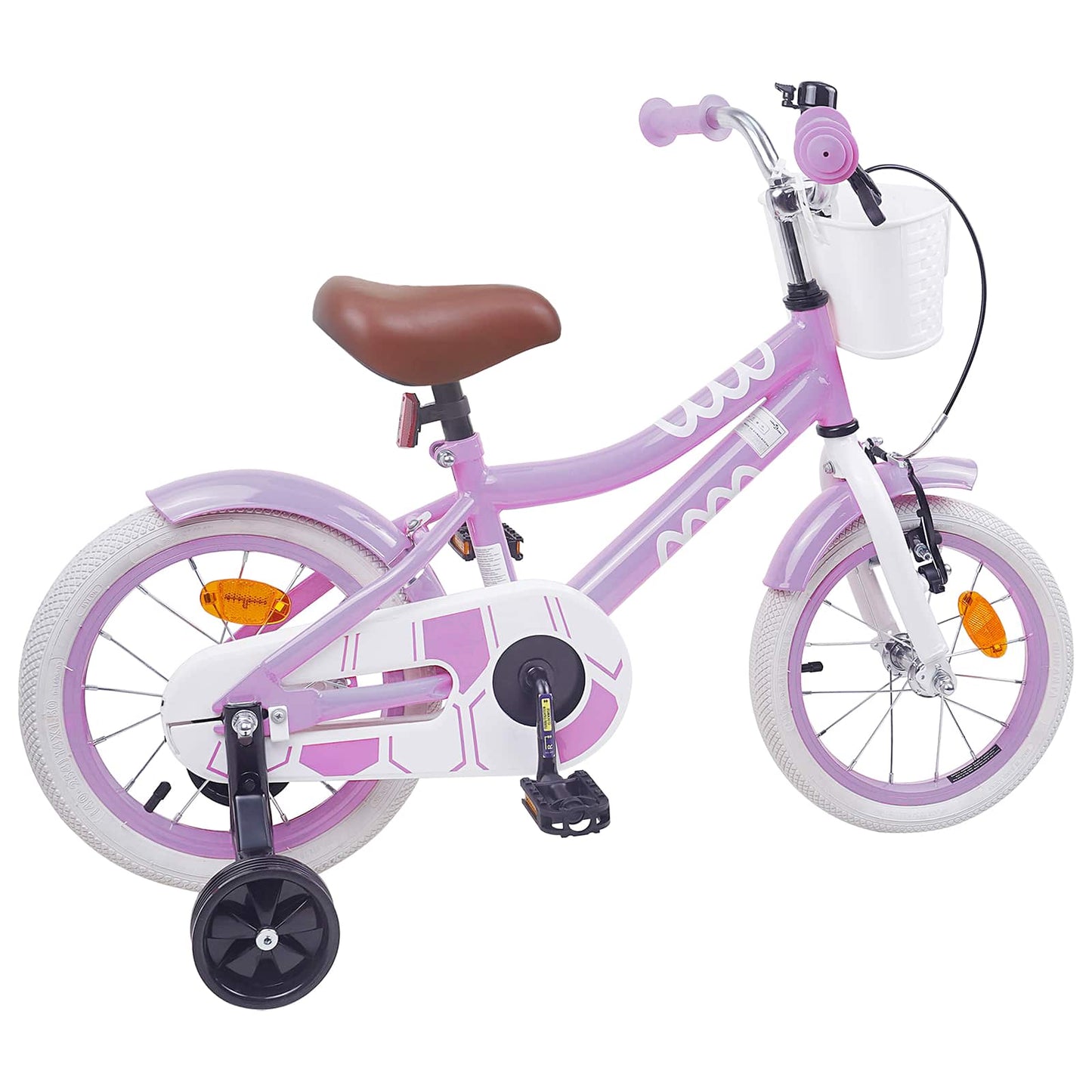 Kids Bike 16 Inches for 4-6 Years Old Purple