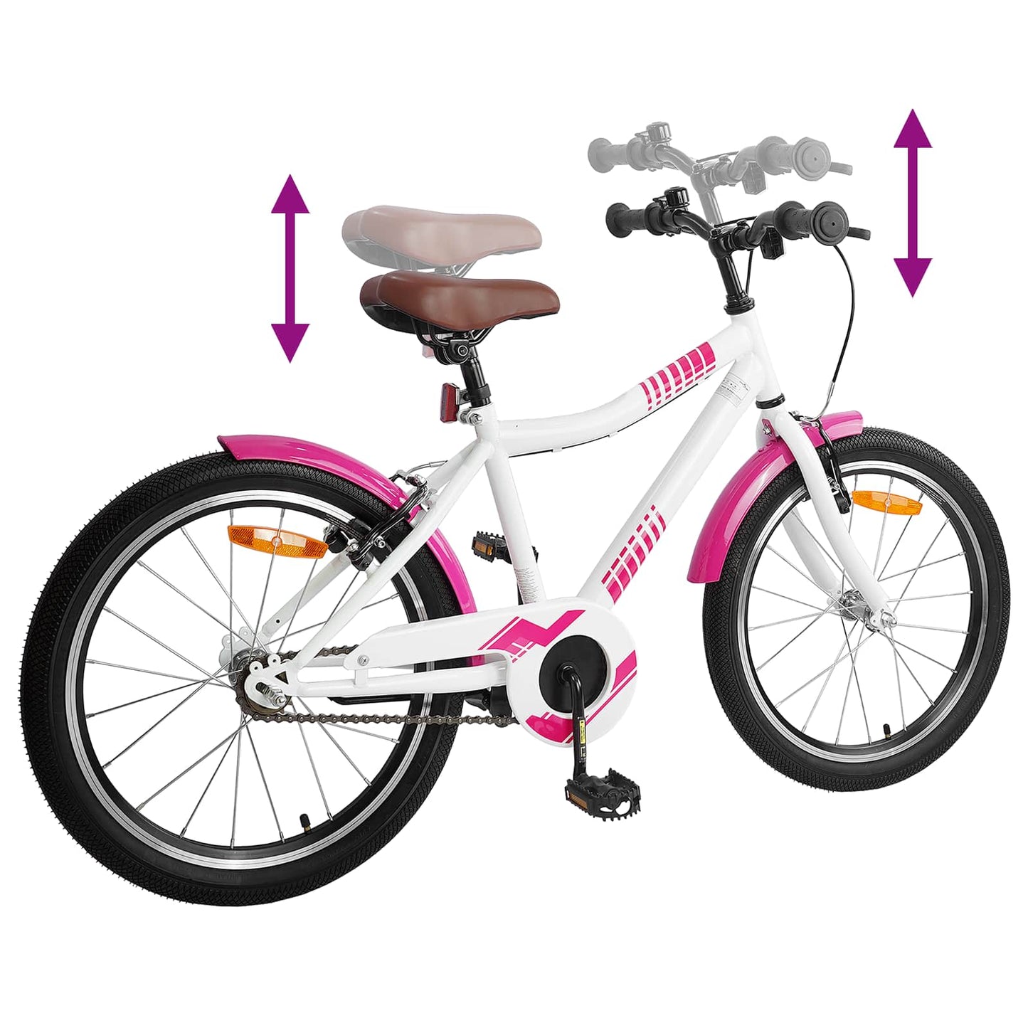 Kids Bike 20'' for 6-11 Years Old Pink