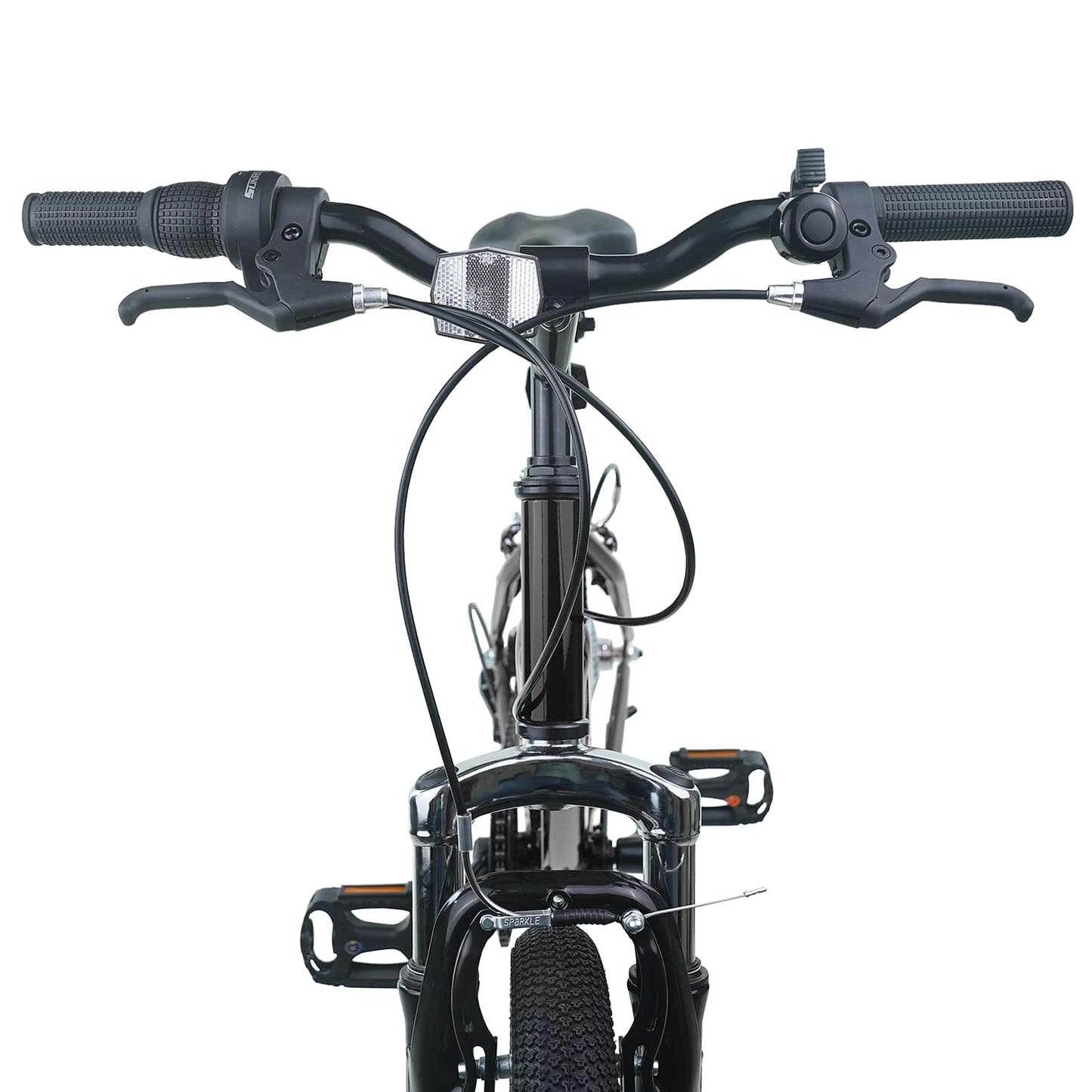 Kids Bike 24'' 6-Speed for 8-12 Years Old Black