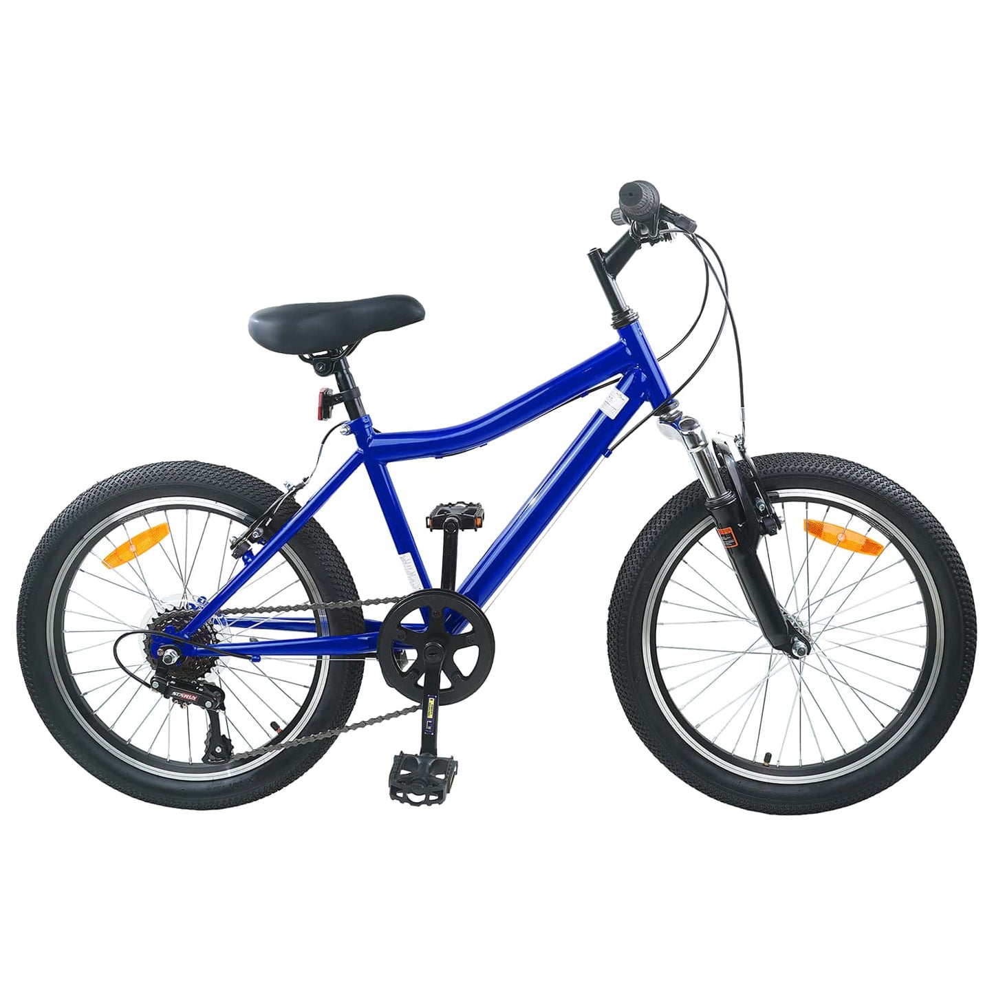 Kids Bike 24'' 6-Speed for 8-12 Years Old Dark Blue