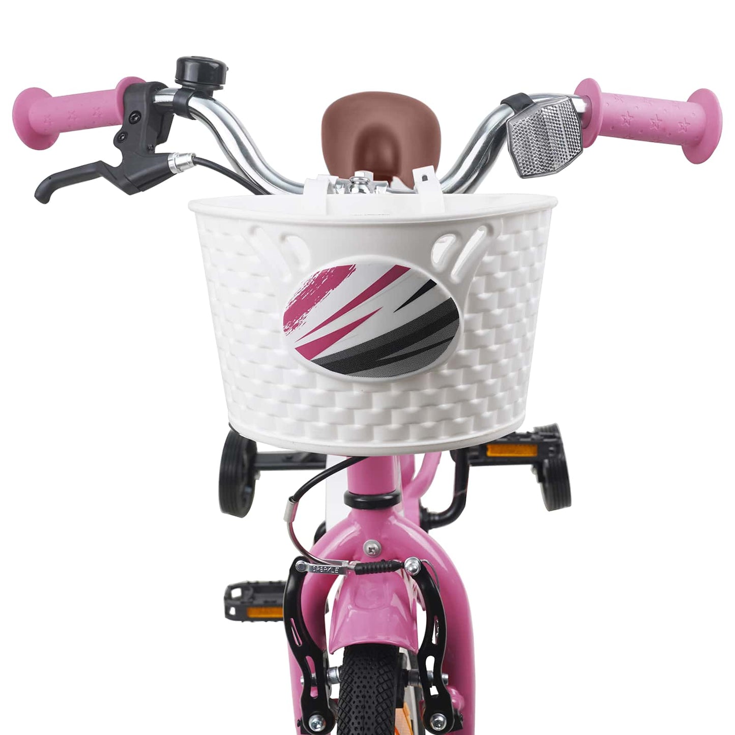 Kids Bike 12 Inches for 2-4 Years Old Light Pink