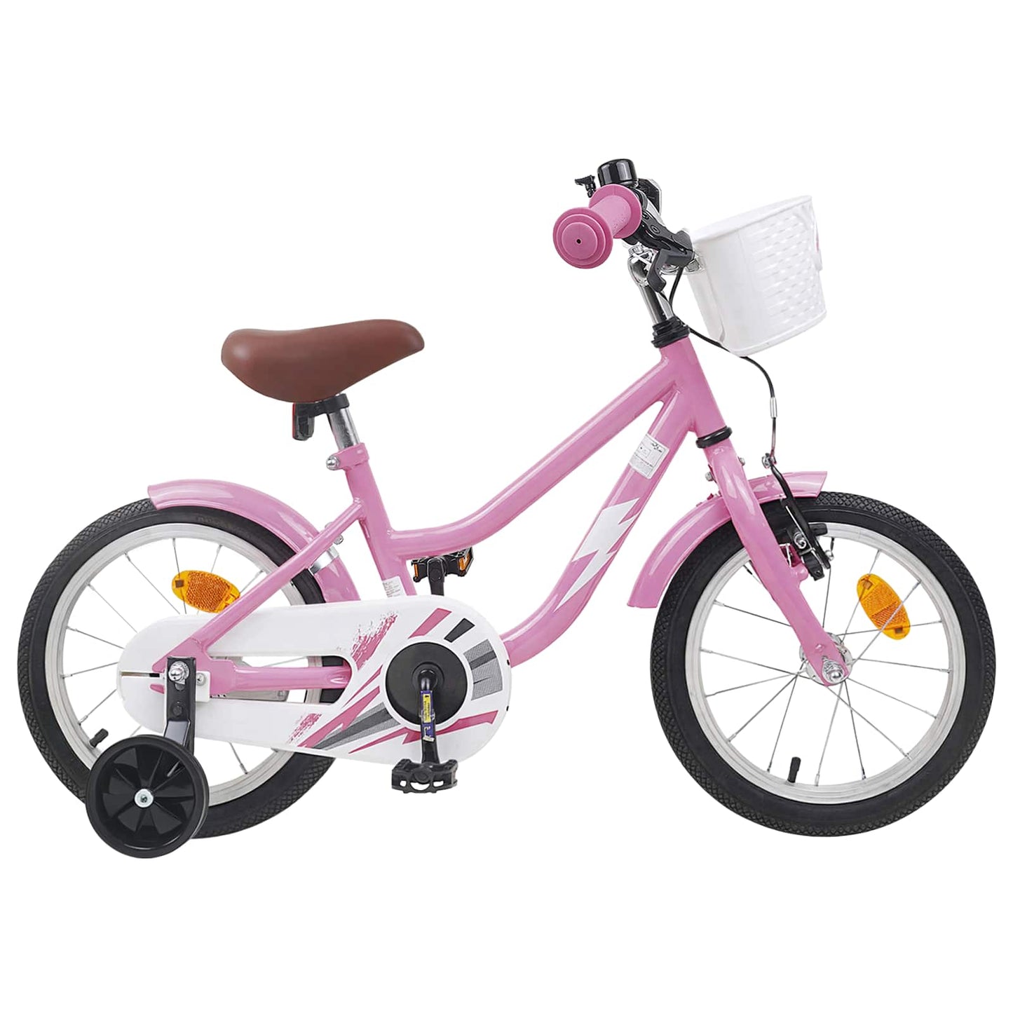 Kids Bike 12 Inches for 2-4 Years Old Light Pink