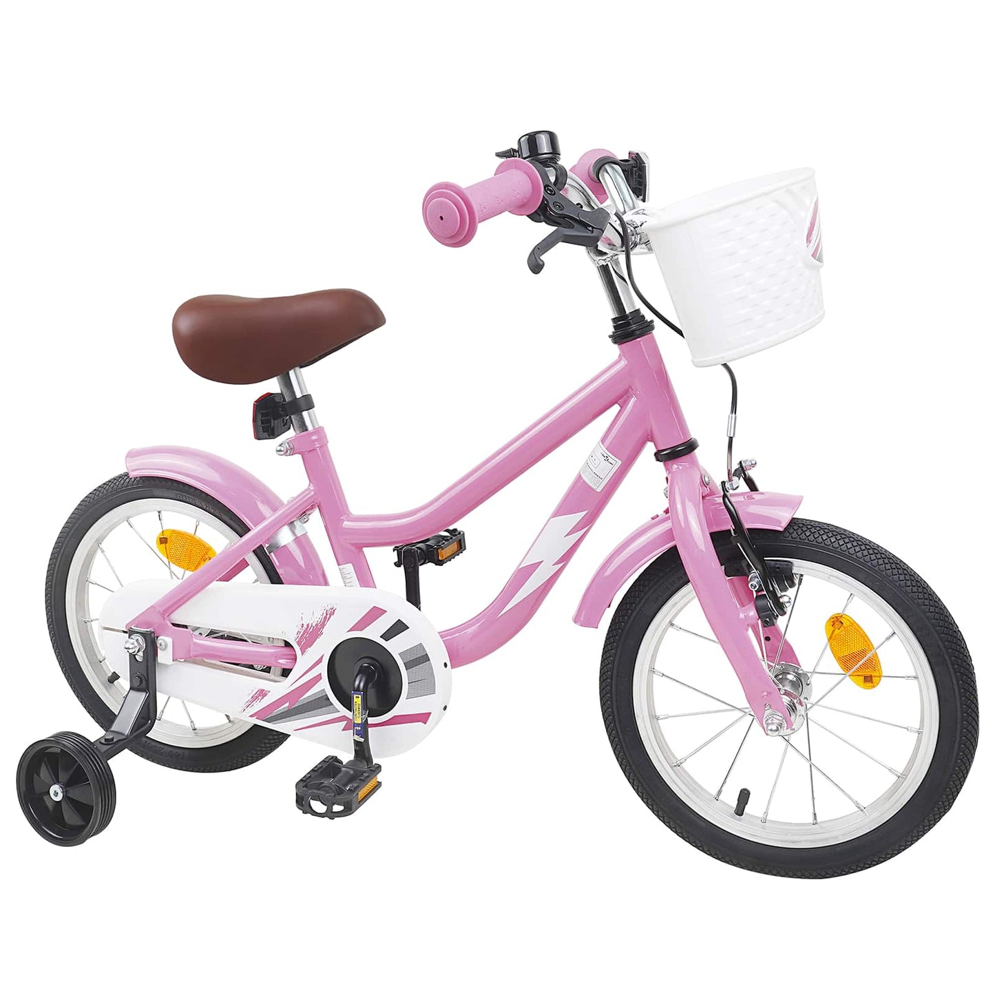 Kids Bike 16 Inches for 4-6 Years Old Light Pink