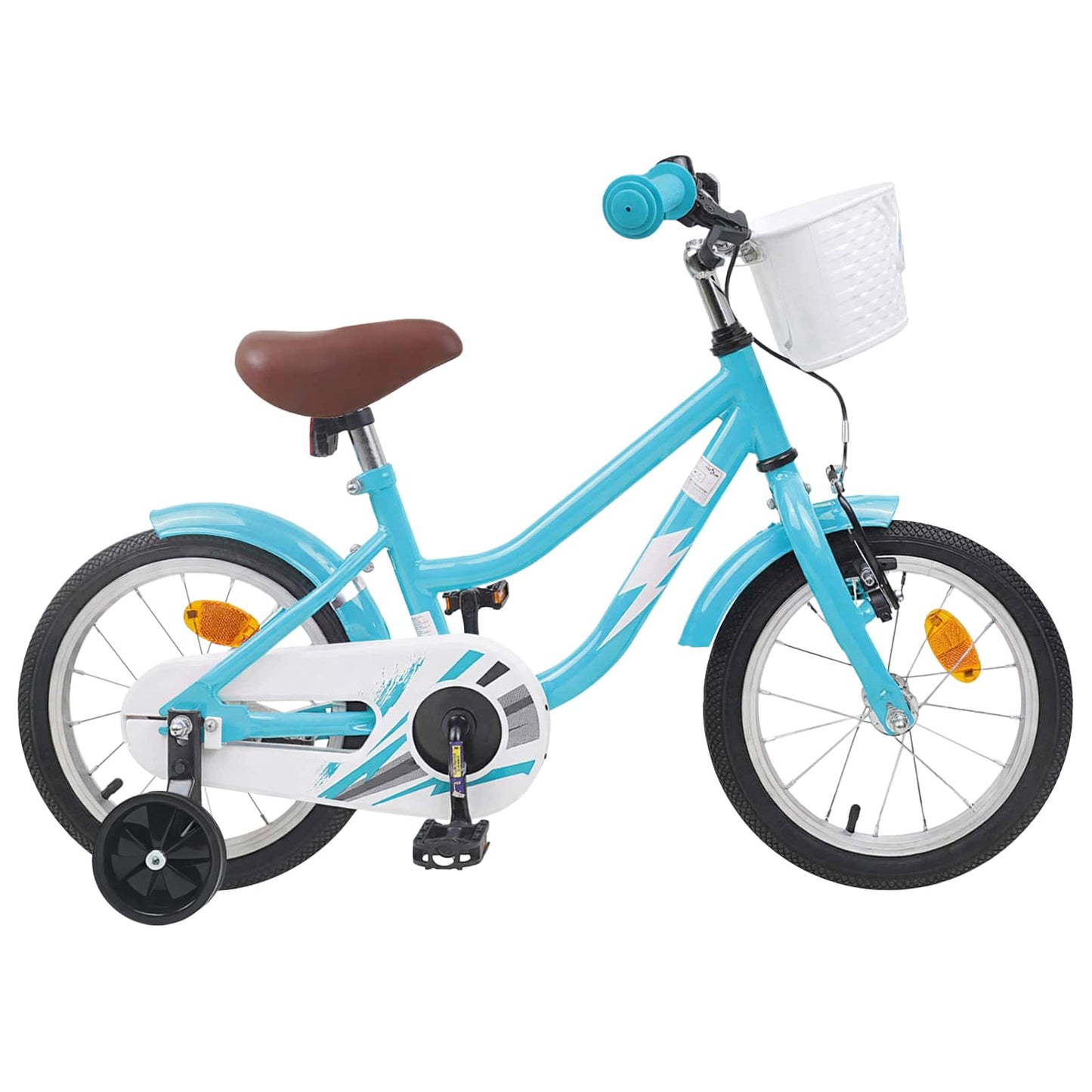 Kids Bike 14 Inches for 3-5 Years Old Light Blue