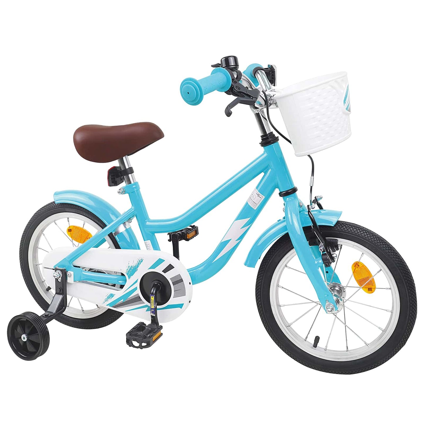 Kids Bike 16 Inches for 4-6 Years Old Light Blue