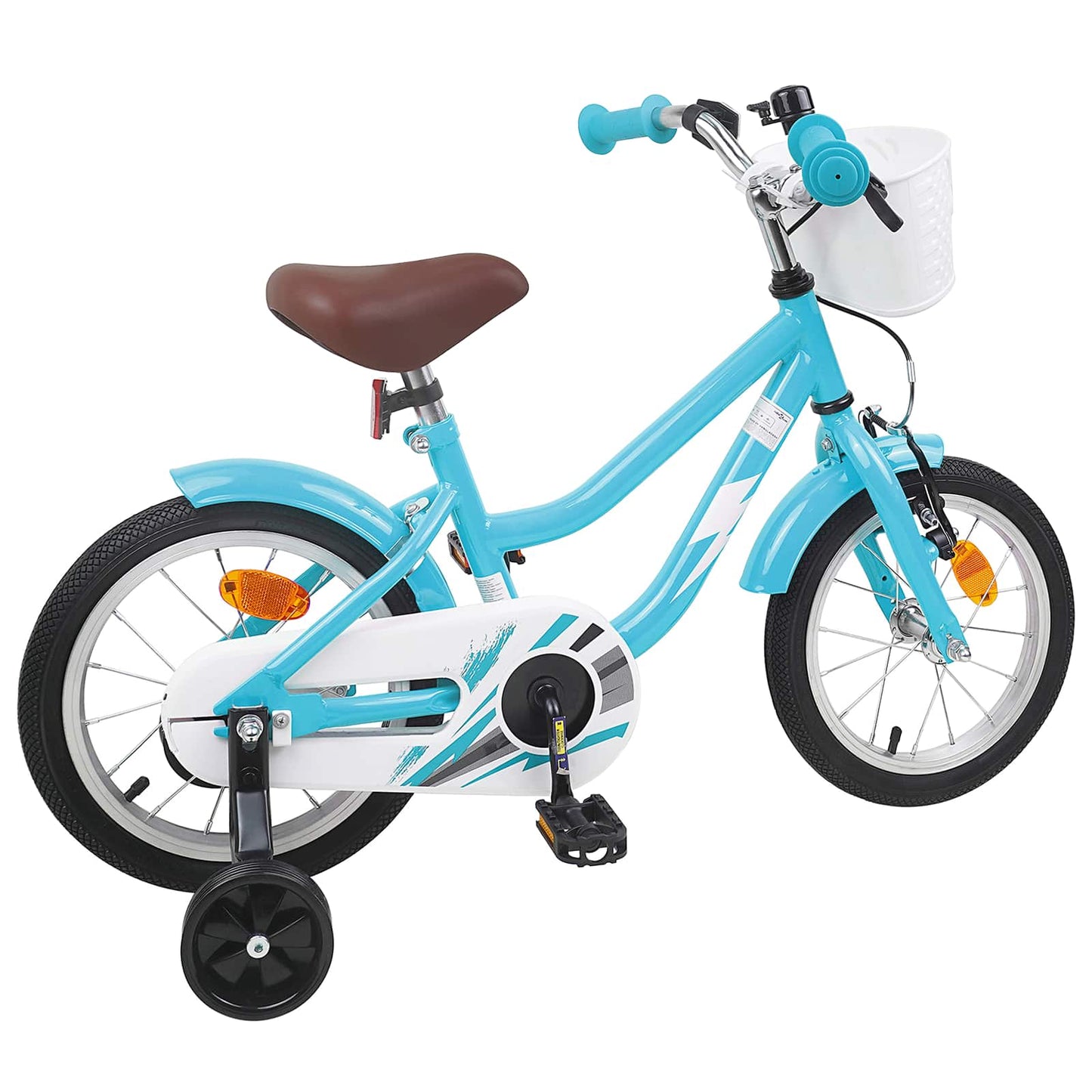 Kids Bike 16 Inches for 4-6 Years Old Light Blue