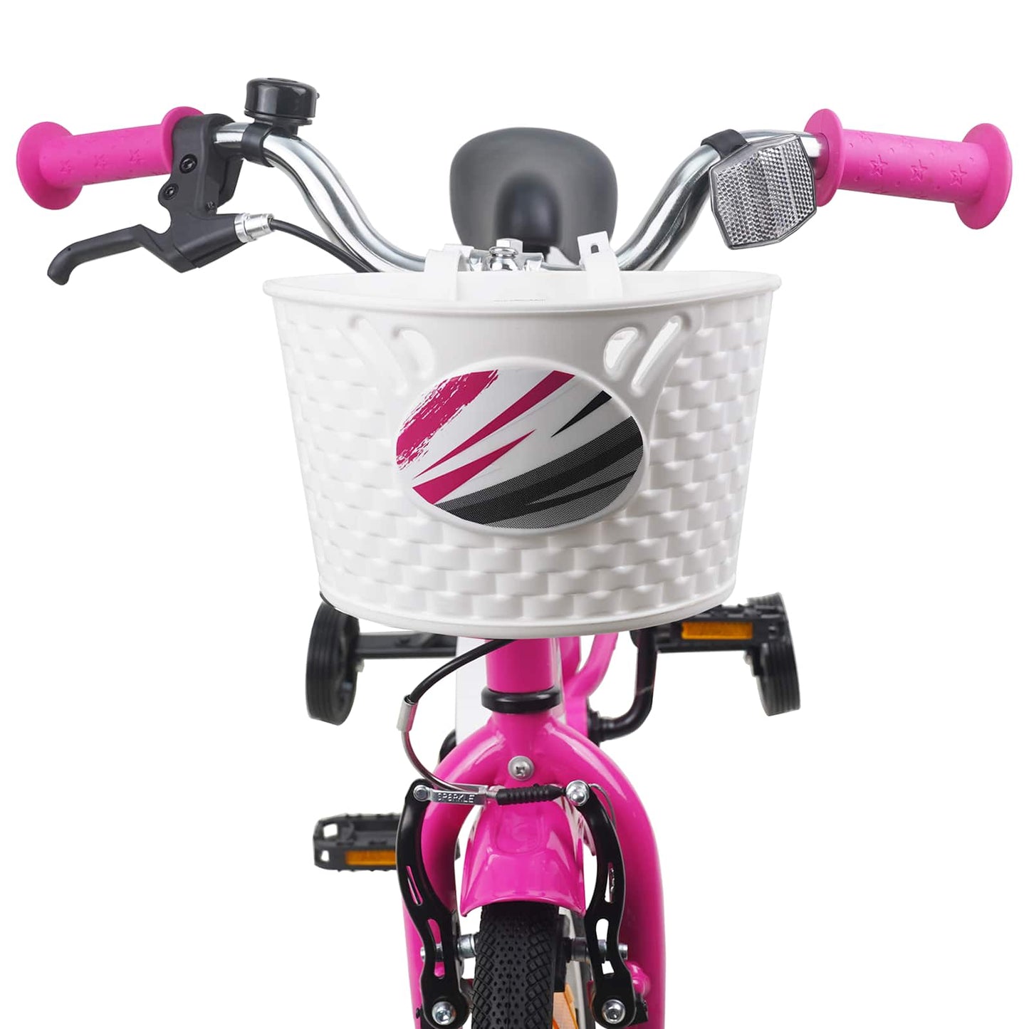 Kids Bike 16 Inches for 4-6 Years Old Dark Pink