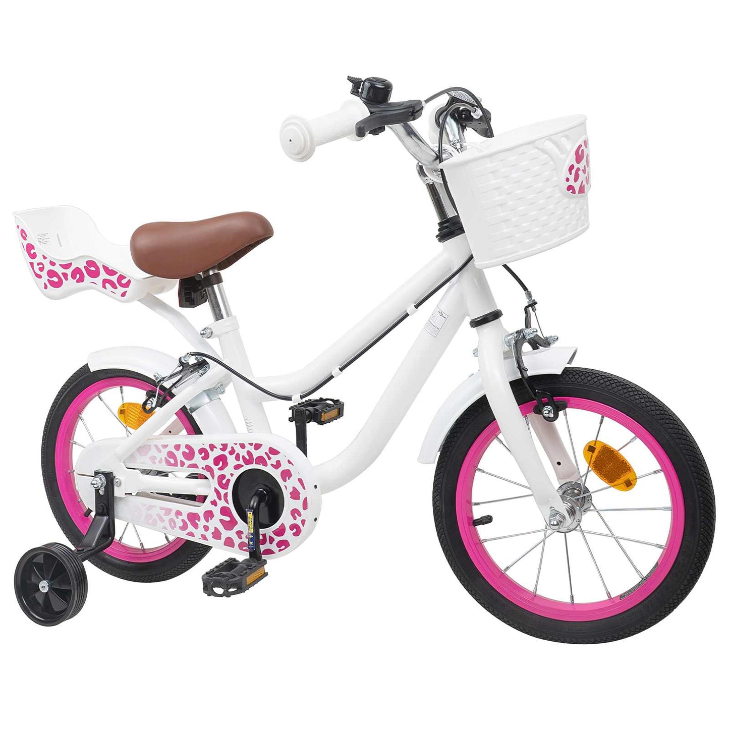 Kids Bike with Training Wheels 14 Inches for 3-5 Years Old